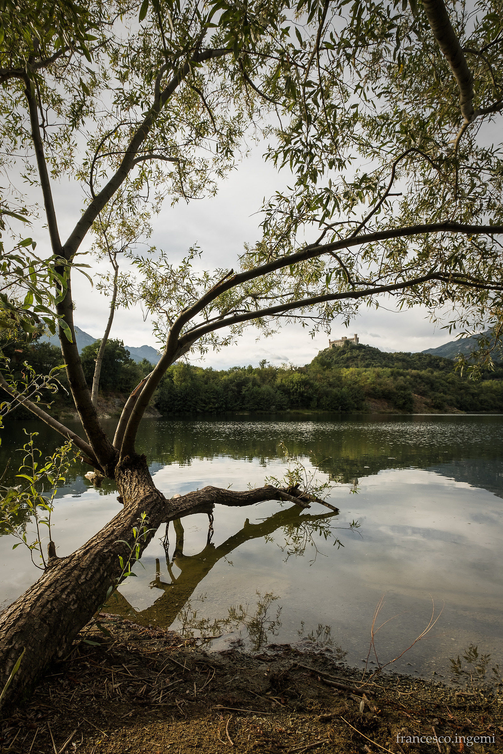 Lake Pistone, in Montalto Dora (to)