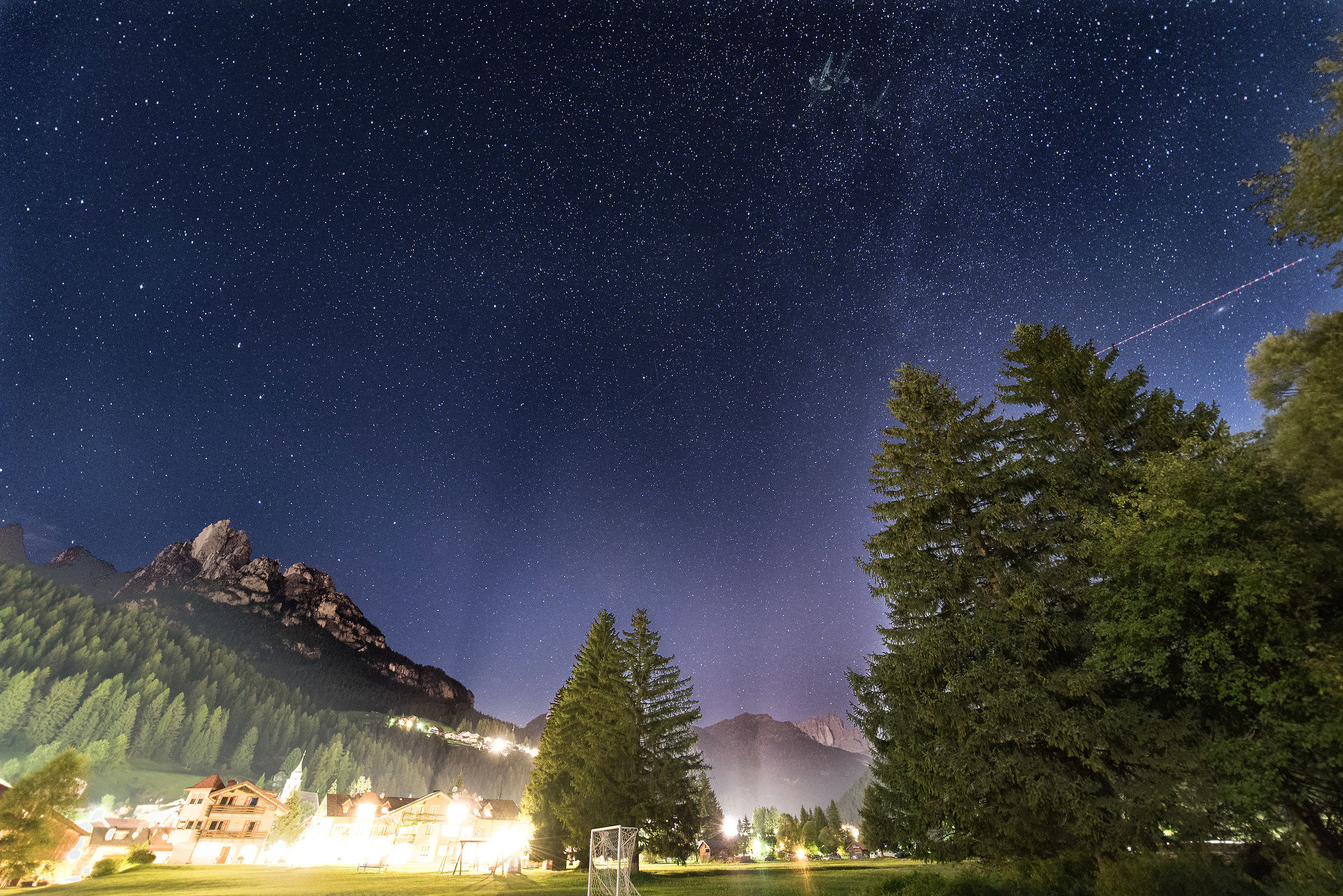 Val di Fassa by night 3