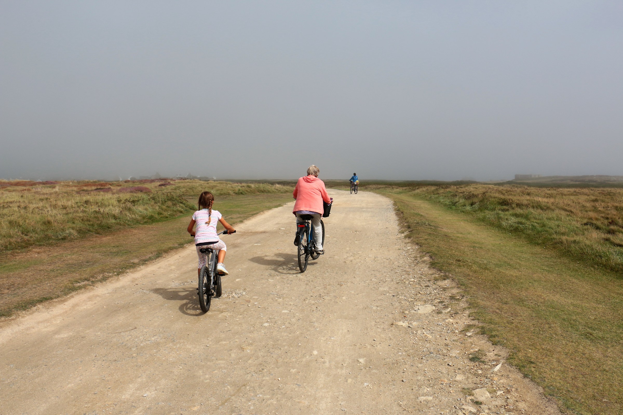 a passeggio sull'isola