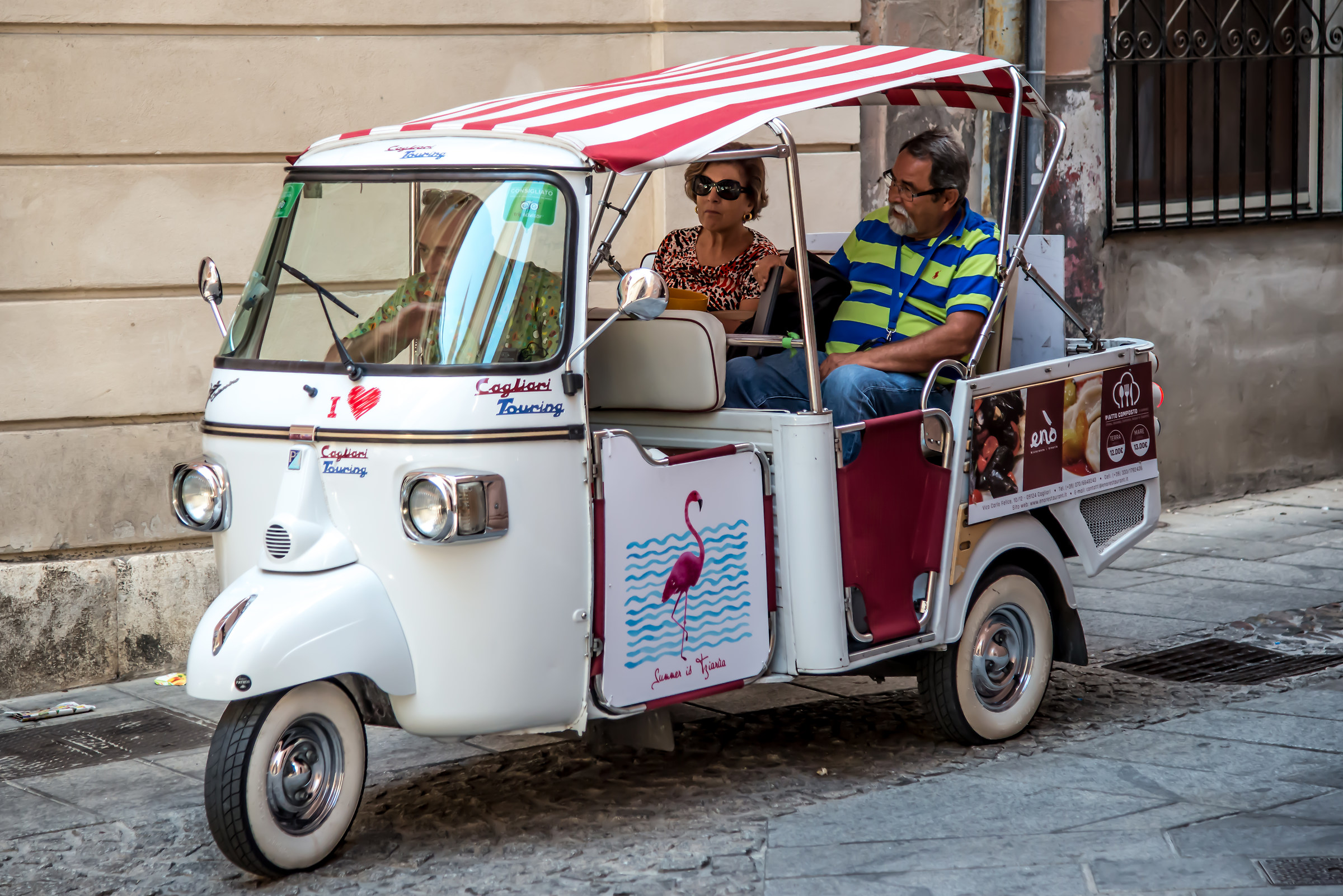 Portantina a tre ruote