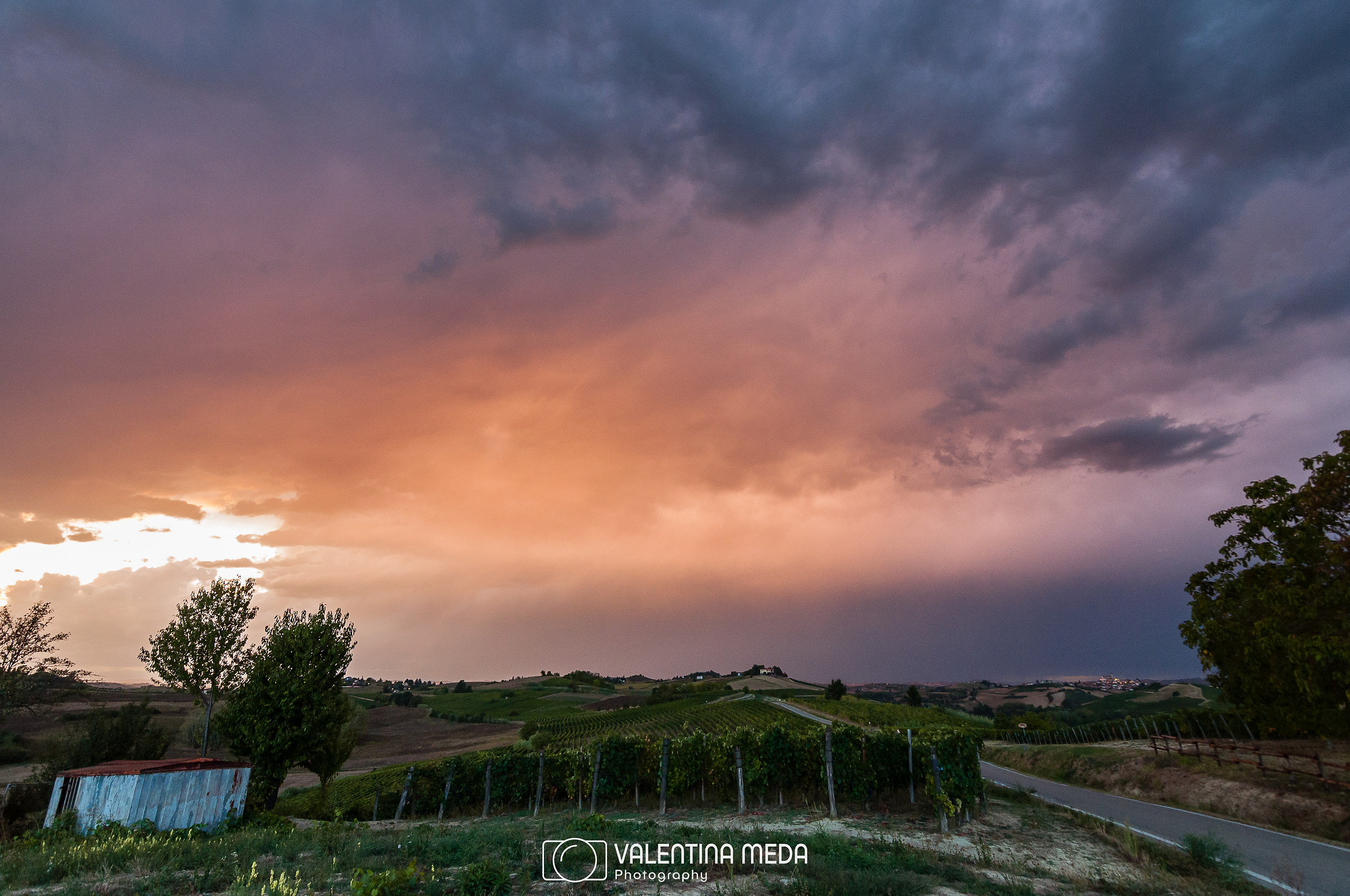 Thunderstorms over the Monferrato
