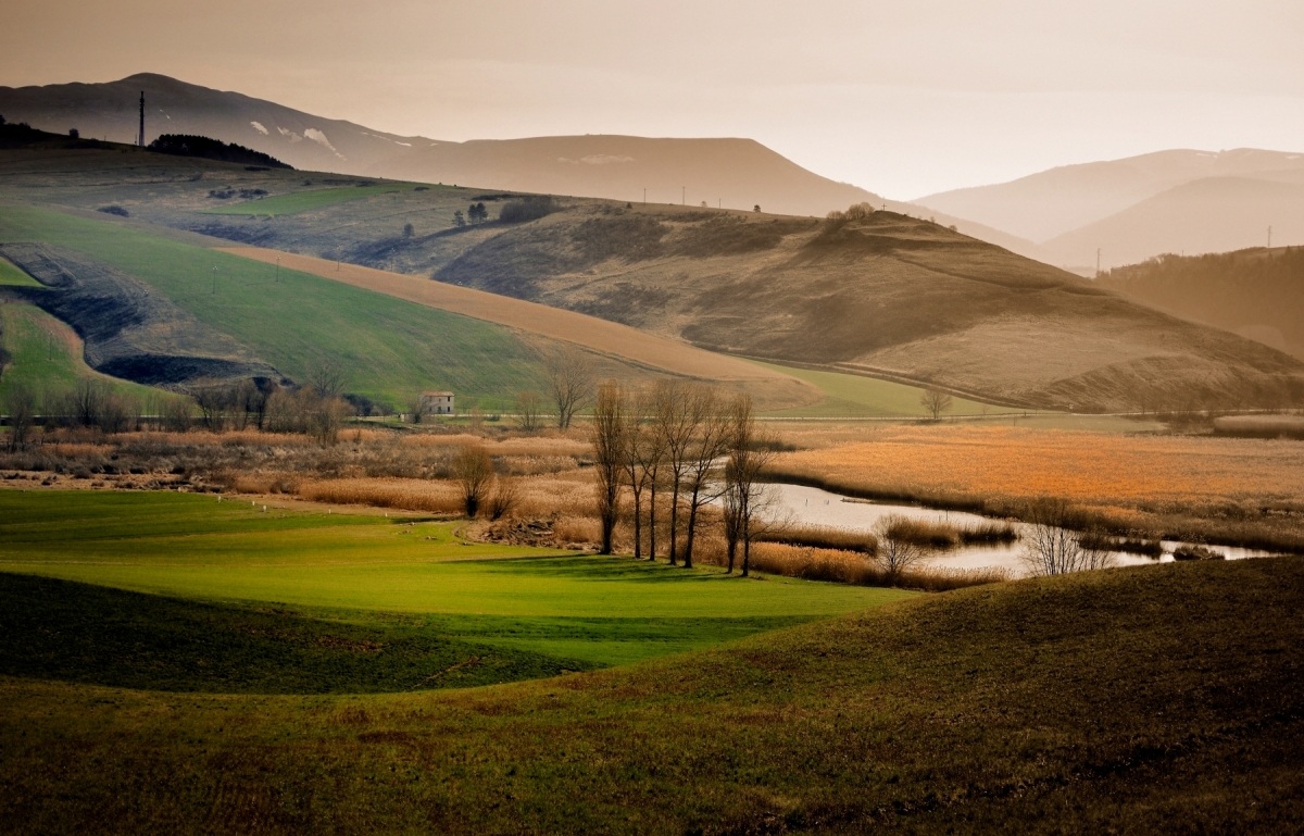 View della'oasi nature of Colfiorito