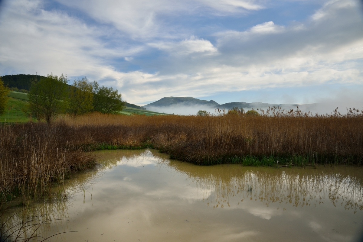 Vista dall'Oasi di Colfiorito