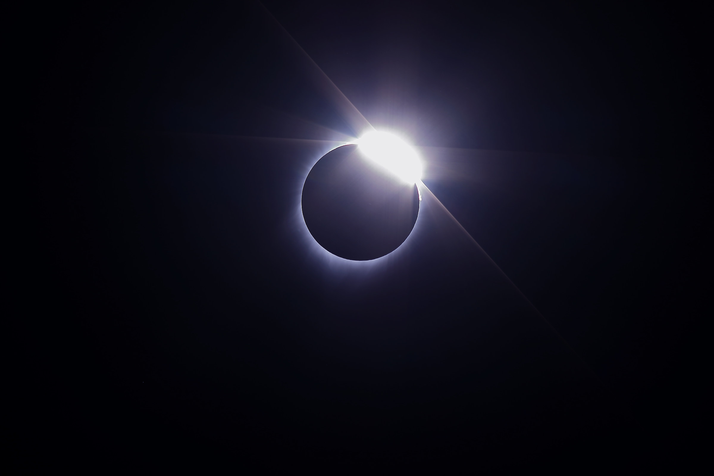 USA 2017 Eclipse Total Sun - Diamond Ring