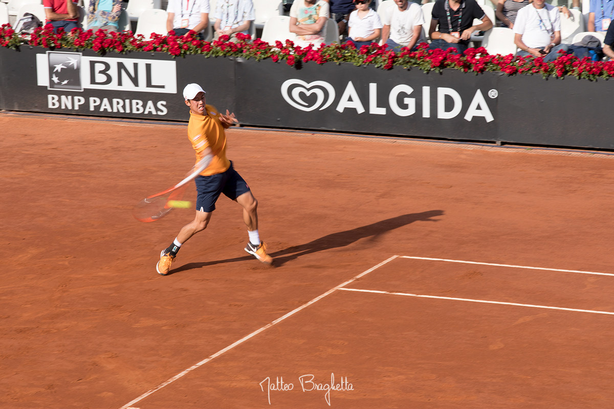Nishikori vs Del Potro - Rome Master 1000
