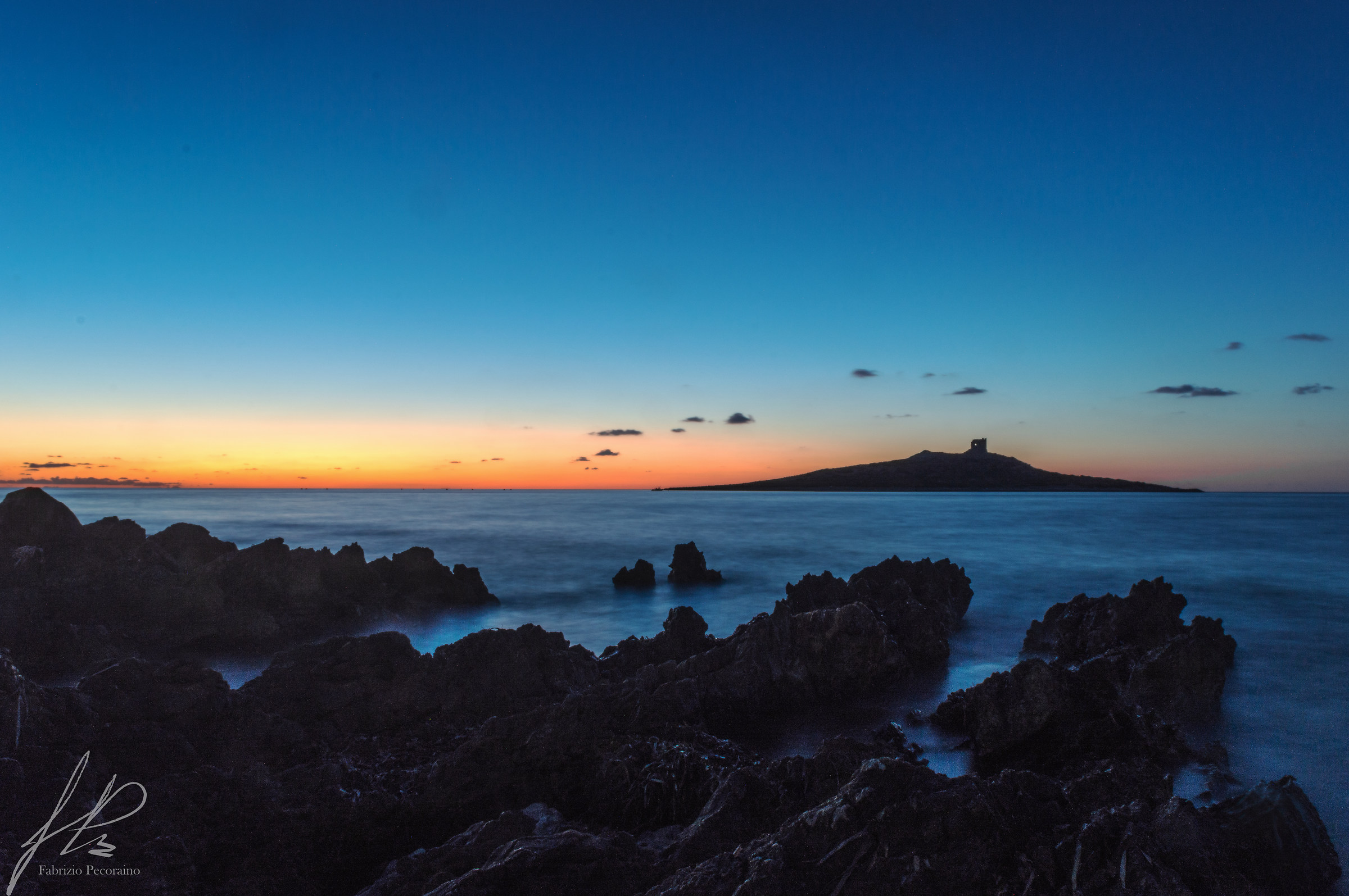 Tramonto ad Isola delle Femmine