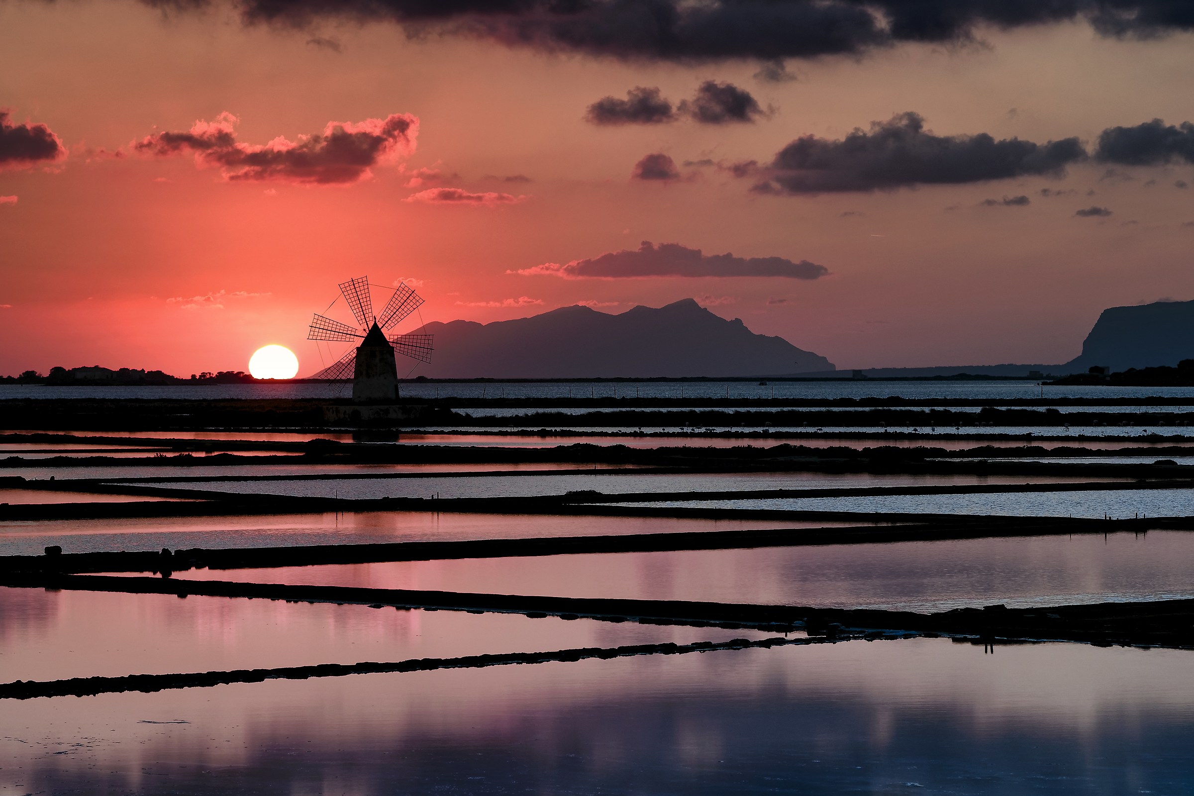 The usual sunset ...