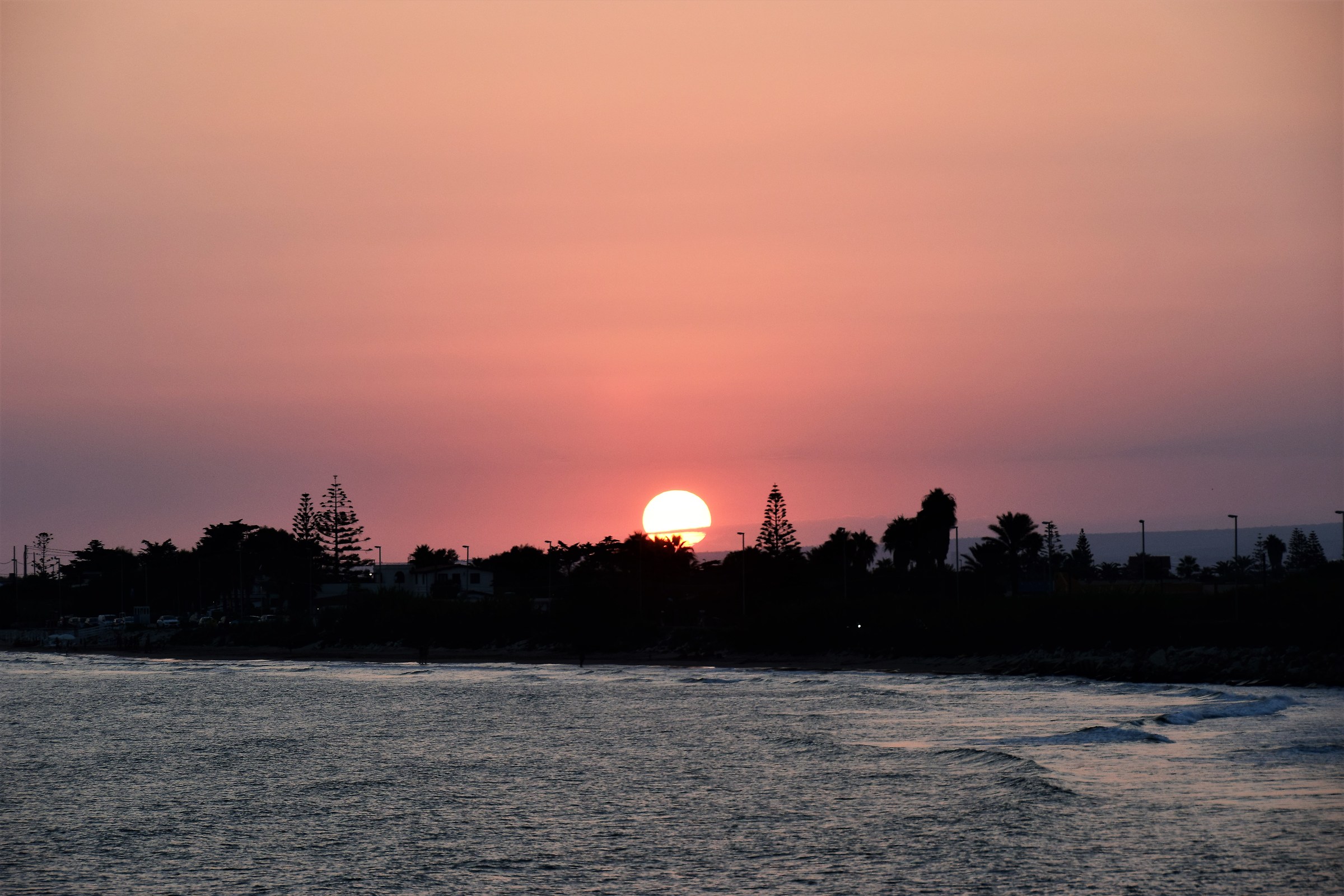 tramonto da Santa Maria del Focallo