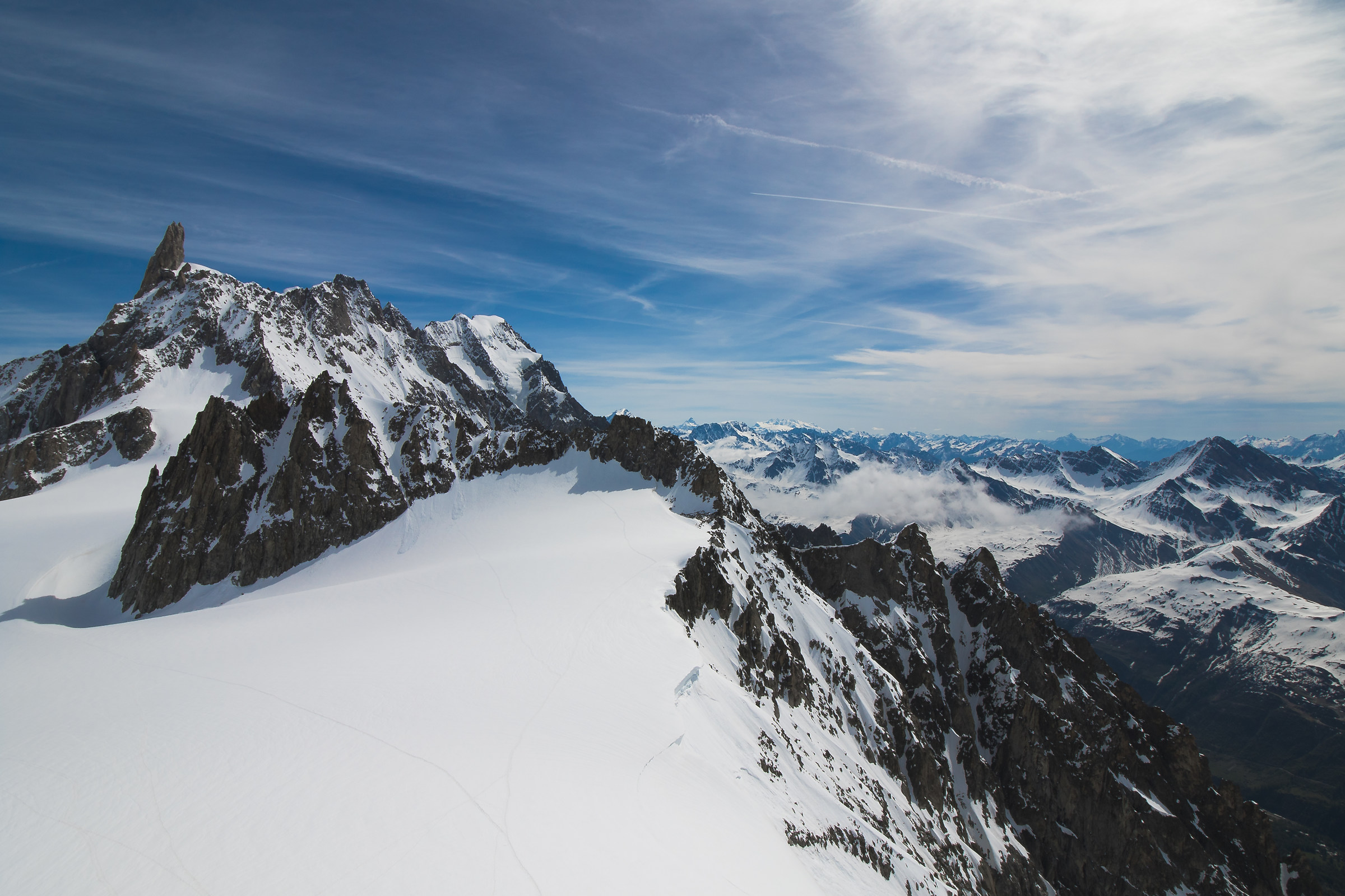 Panorama dal "Tetto dell'Europa"