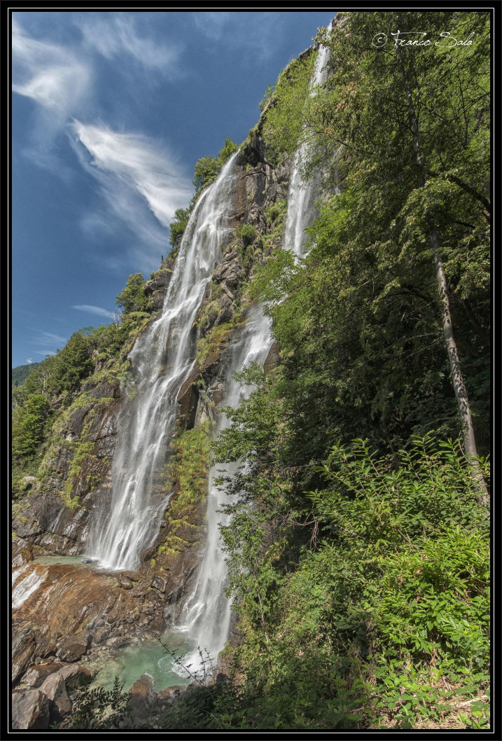 Acquafraggia Waterfalls