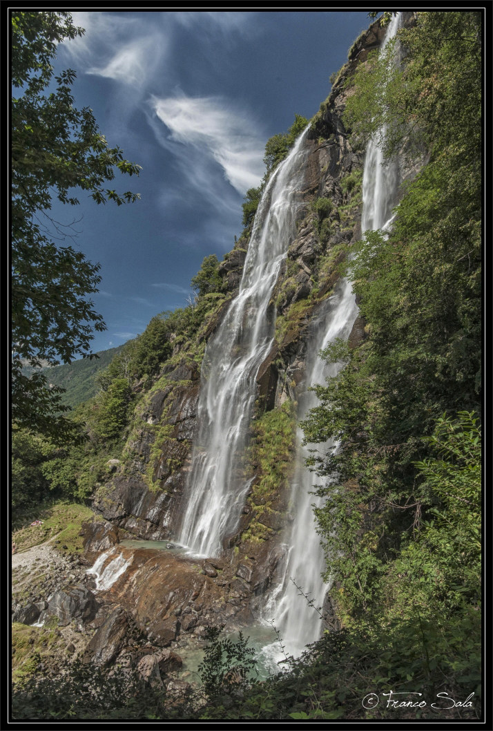 Acquafraggia Waterfalls