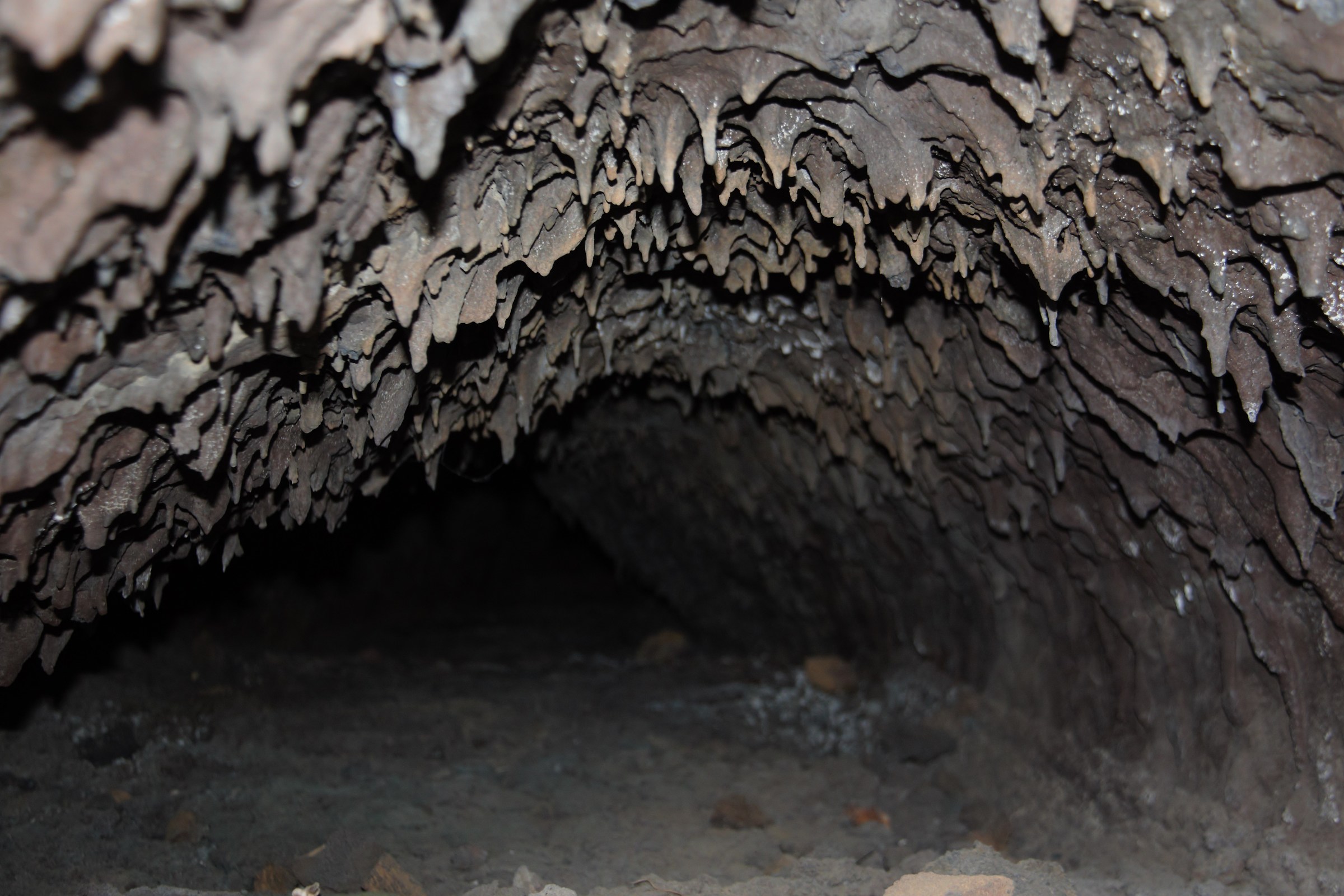 Into the volcano: volcanic tube