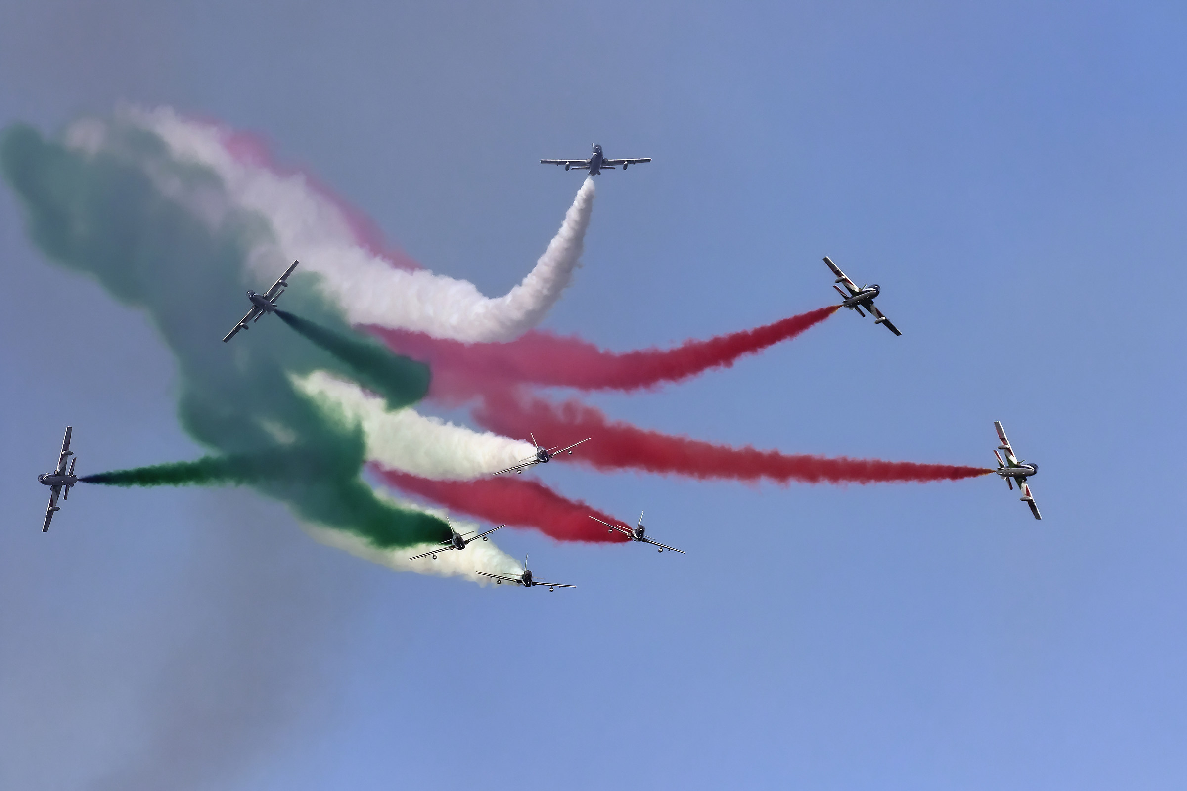 Esibizione della PAN ad Alba Adriatica