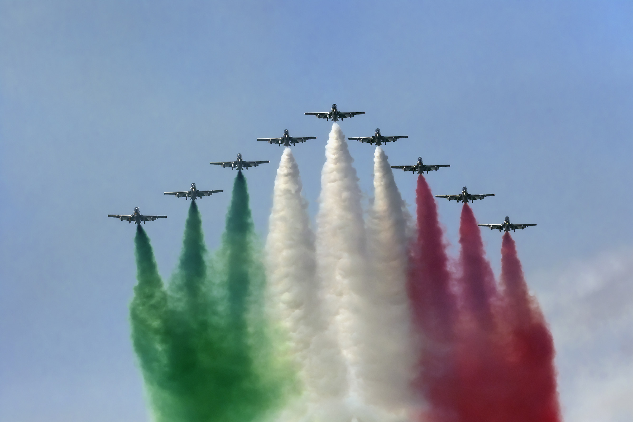 Esibizione della PAN ad Alba Adriatica