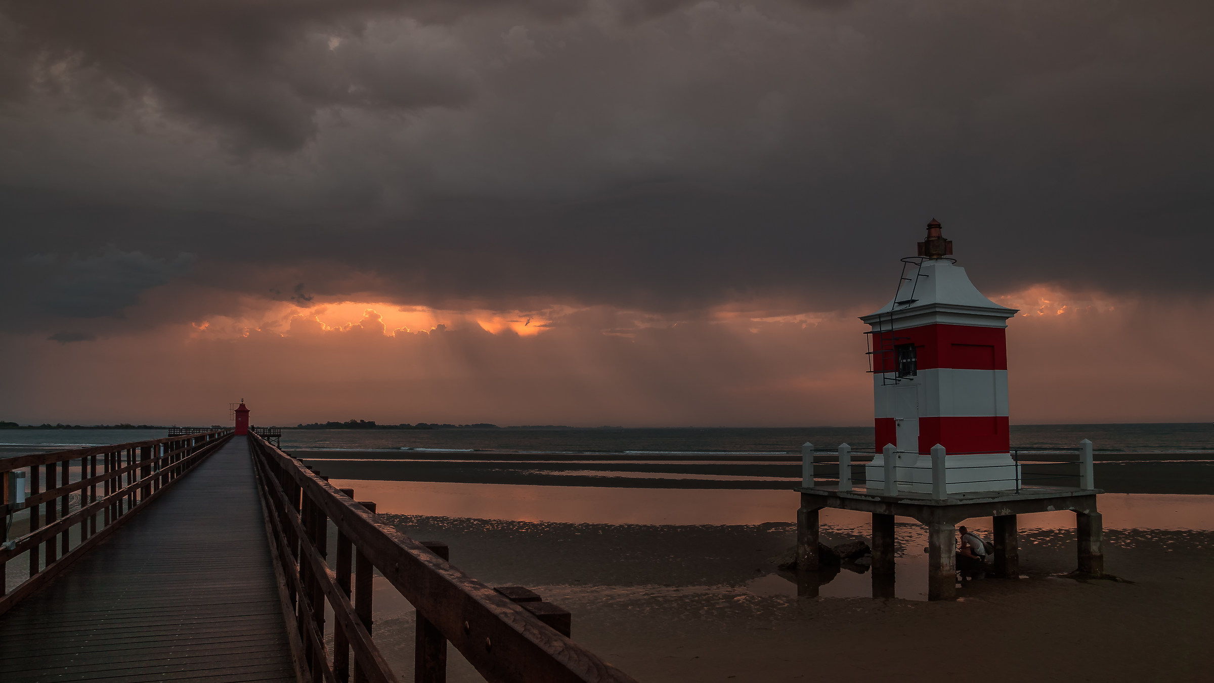 the storm coming ...