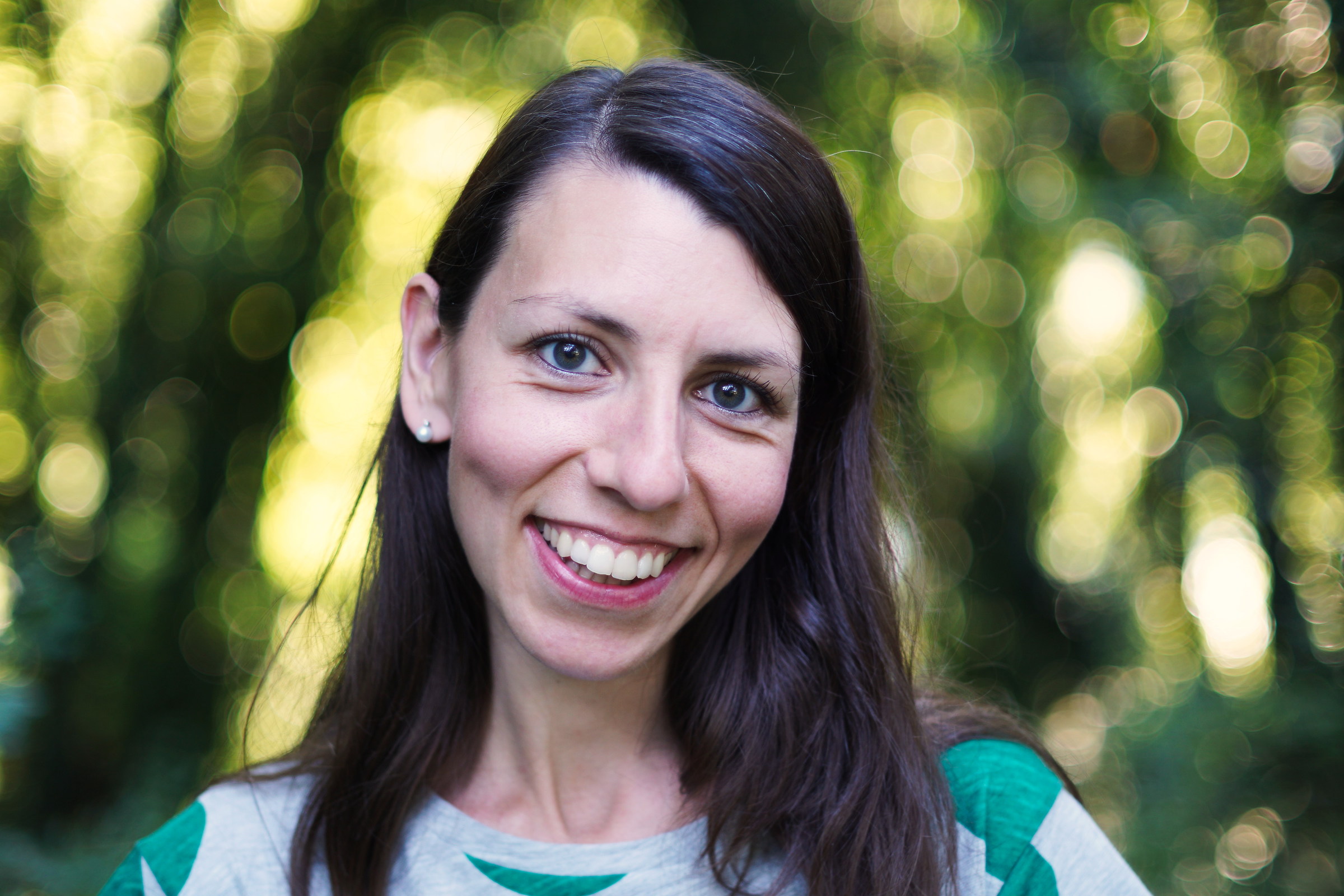 Portrait in the woods