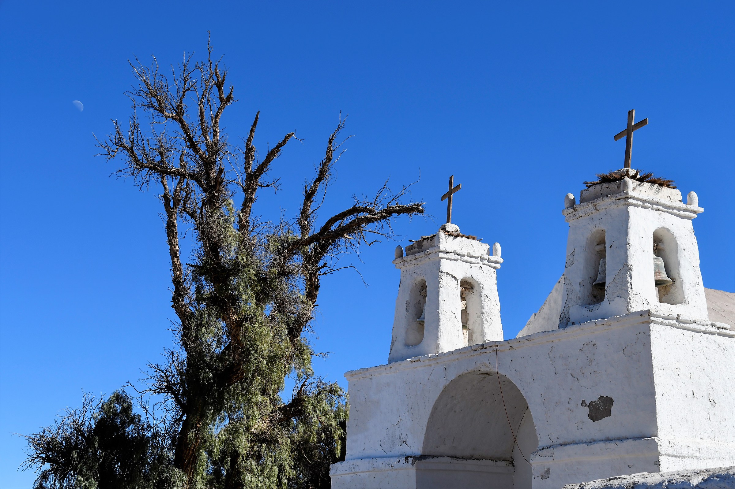 La chiesa a Chiu Chiu Cile