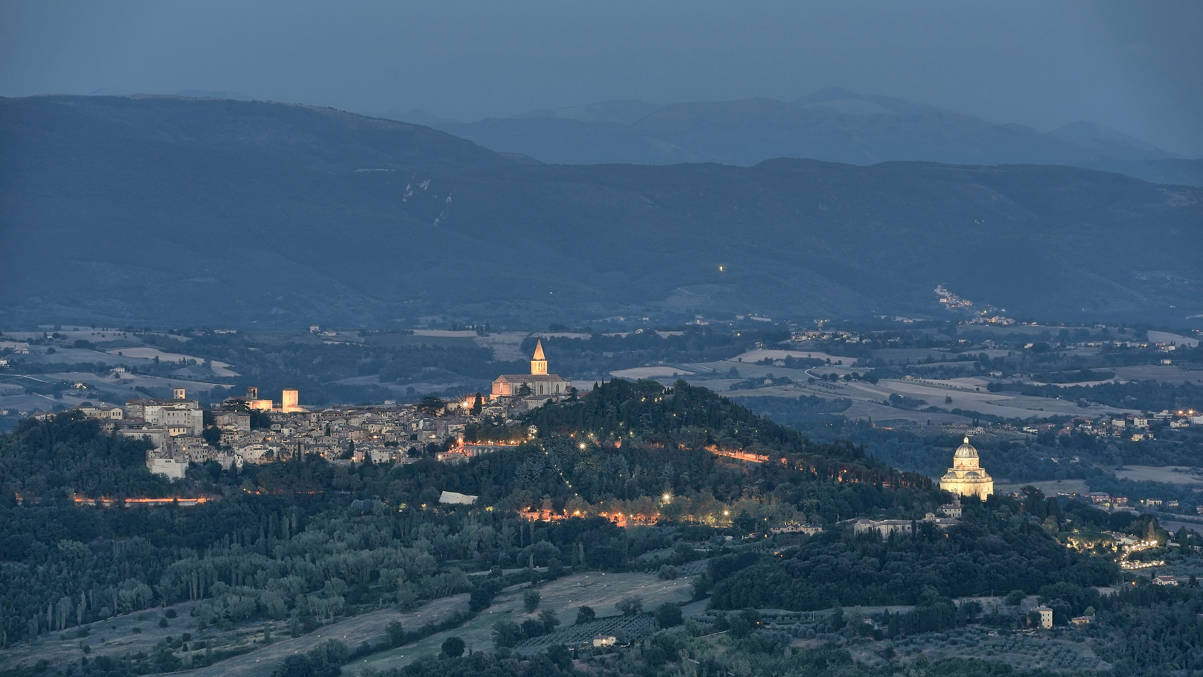 todi vista da 6 chilometri