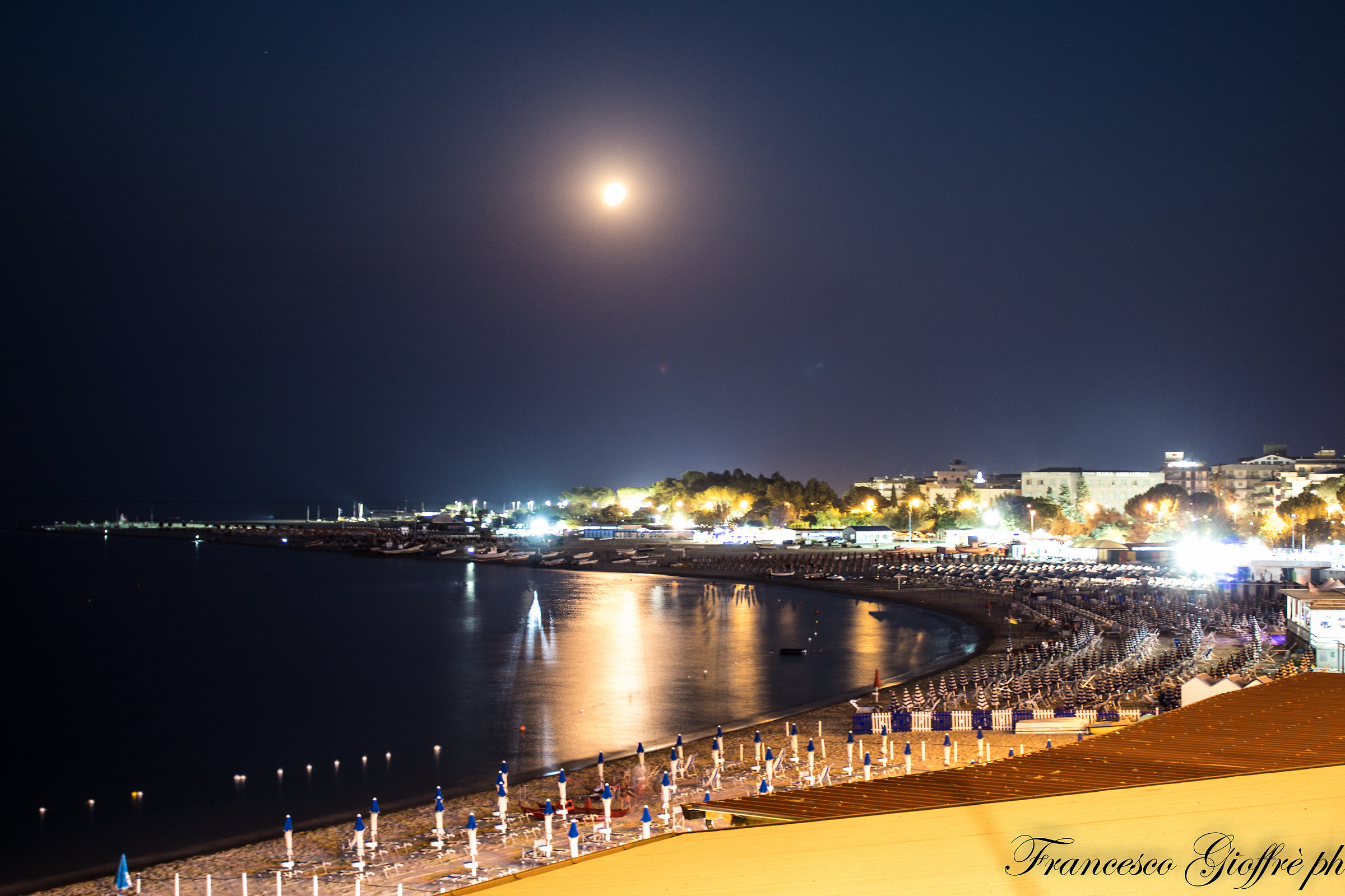 Costa soveratese , notte d'estate