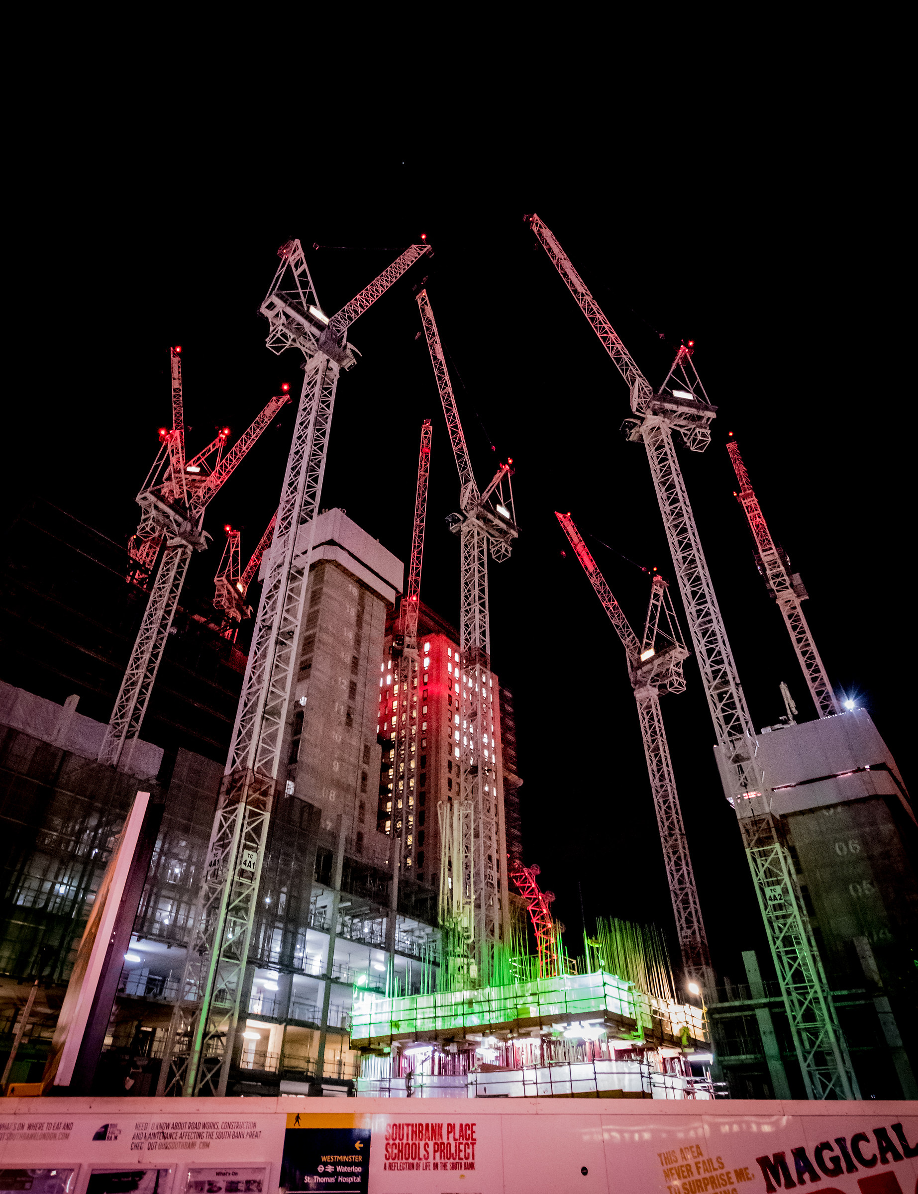 London's Glowing Red Giants