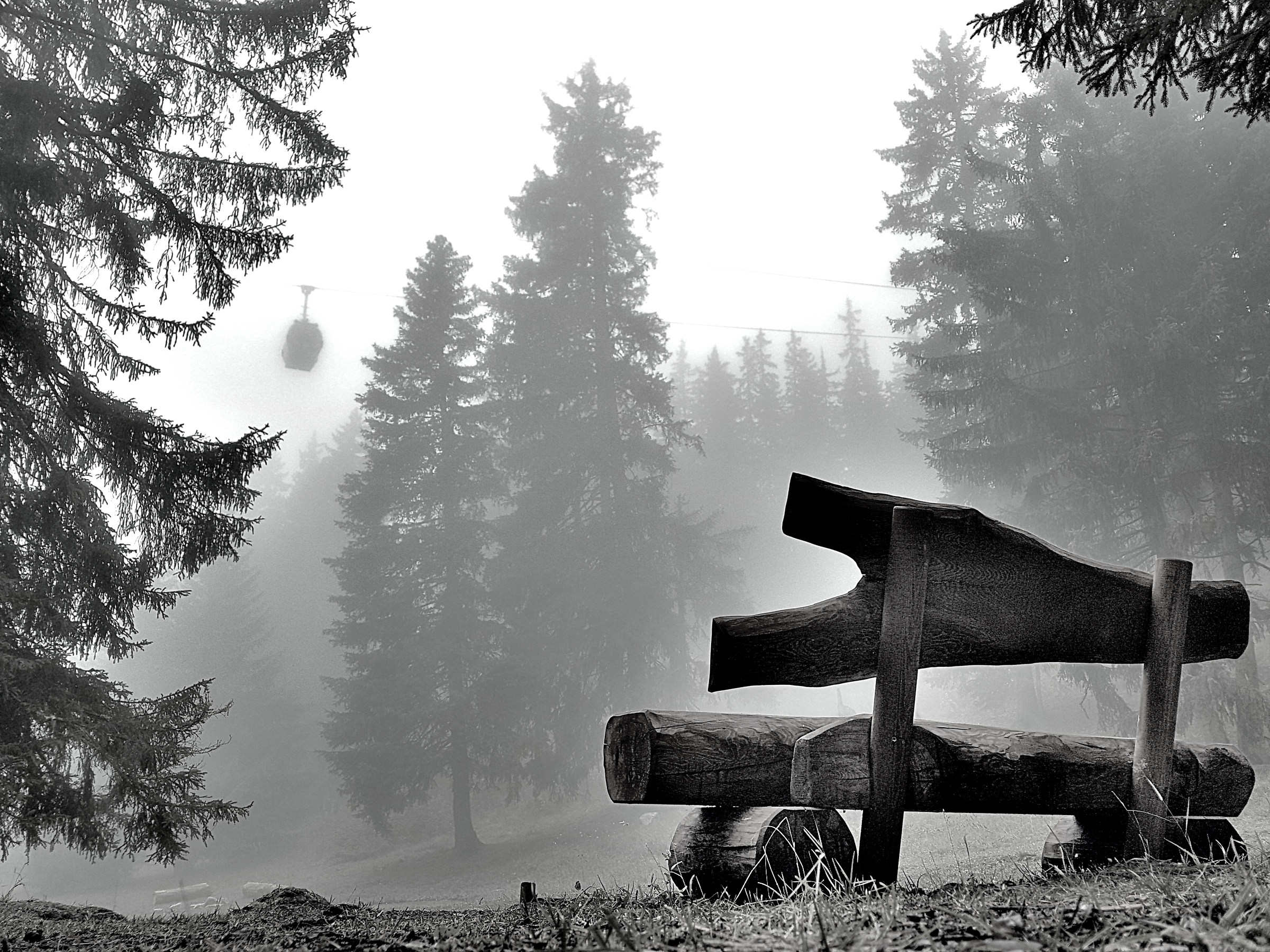 Fog at Crans-Montana