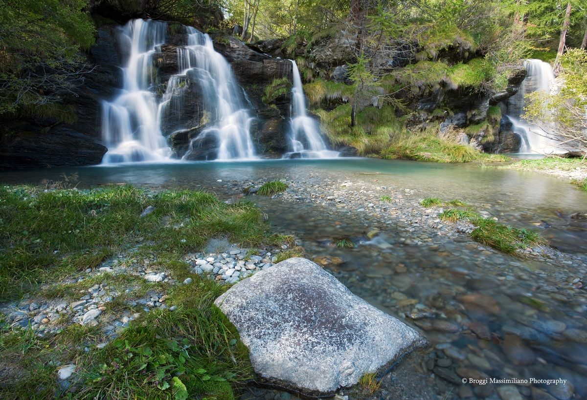 Serie di cascate Alpe Devero