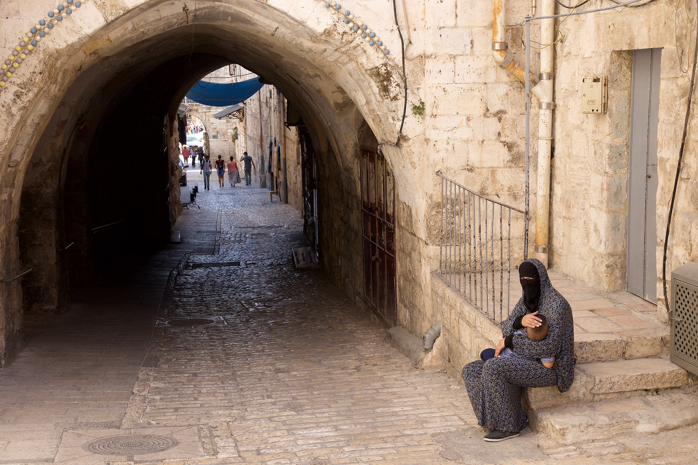Towards the Holy Sepulcher