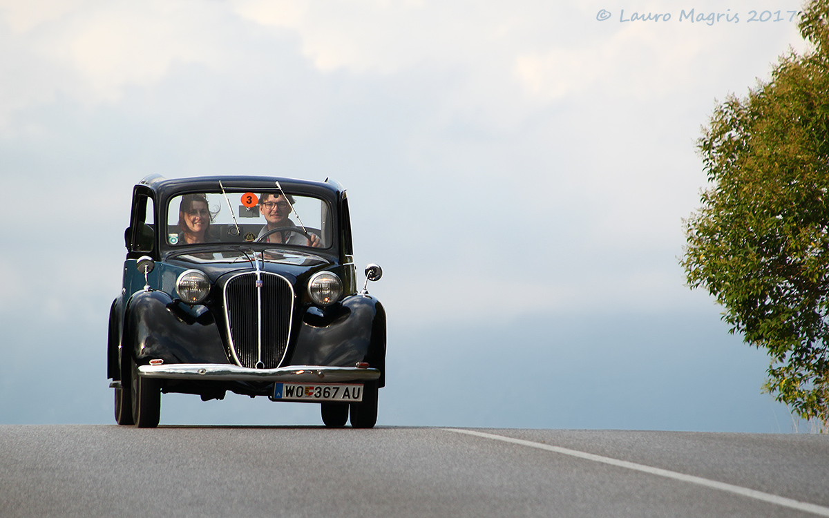100 Miglia 2017- Simca 8 (1939) c/tetto telato apribile