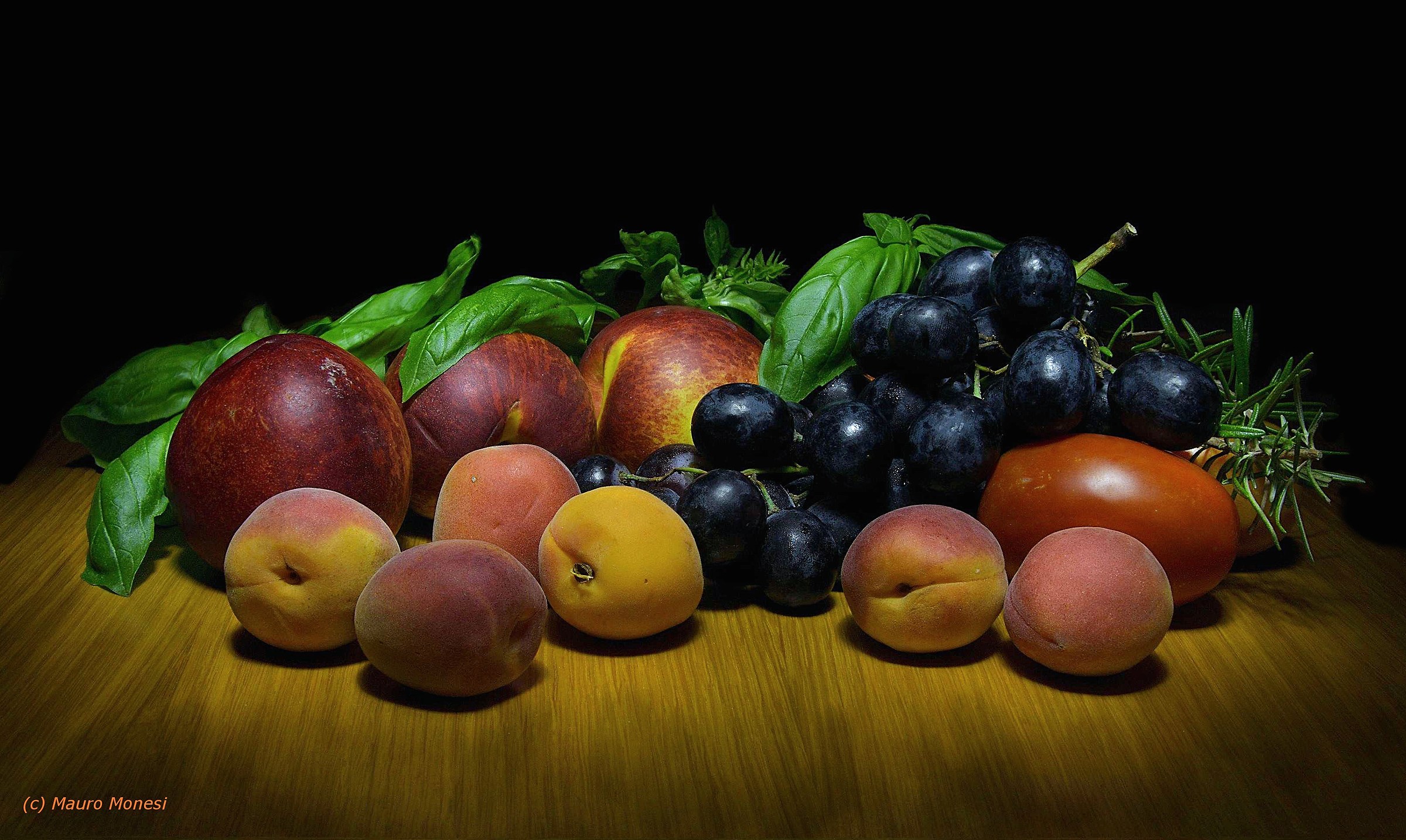 Fruits in the late summer
