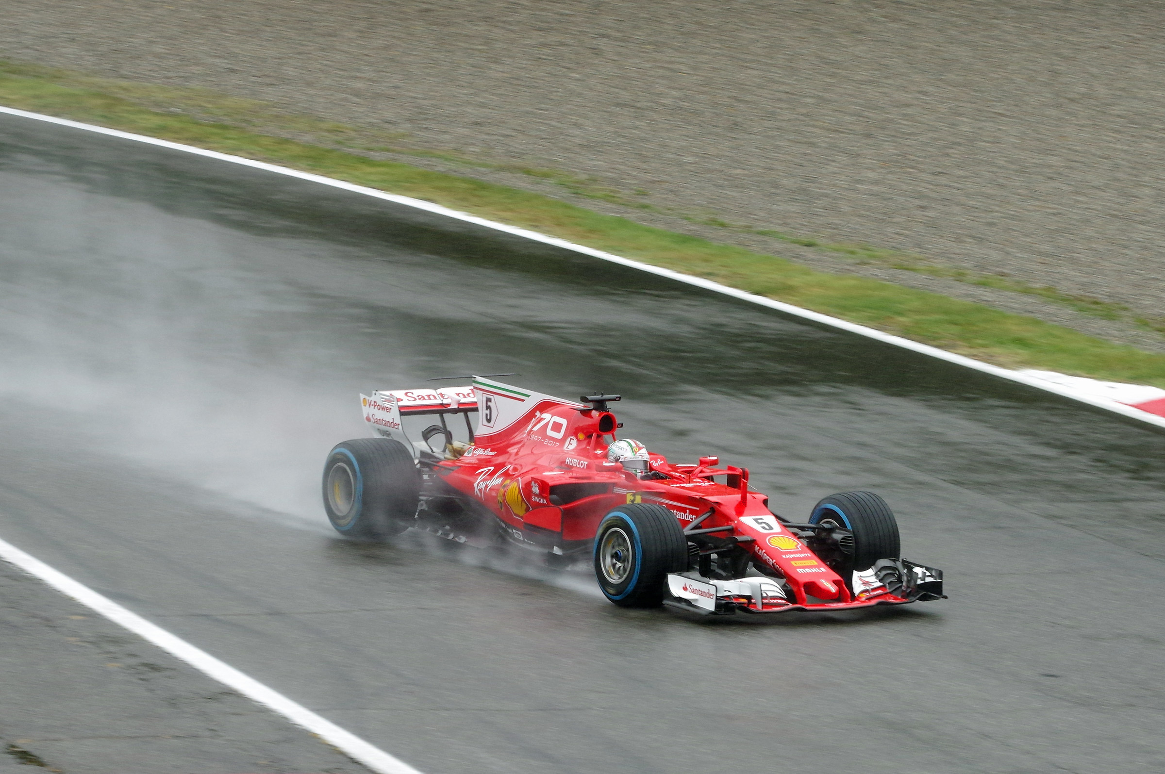 Monza F1 - Wet test