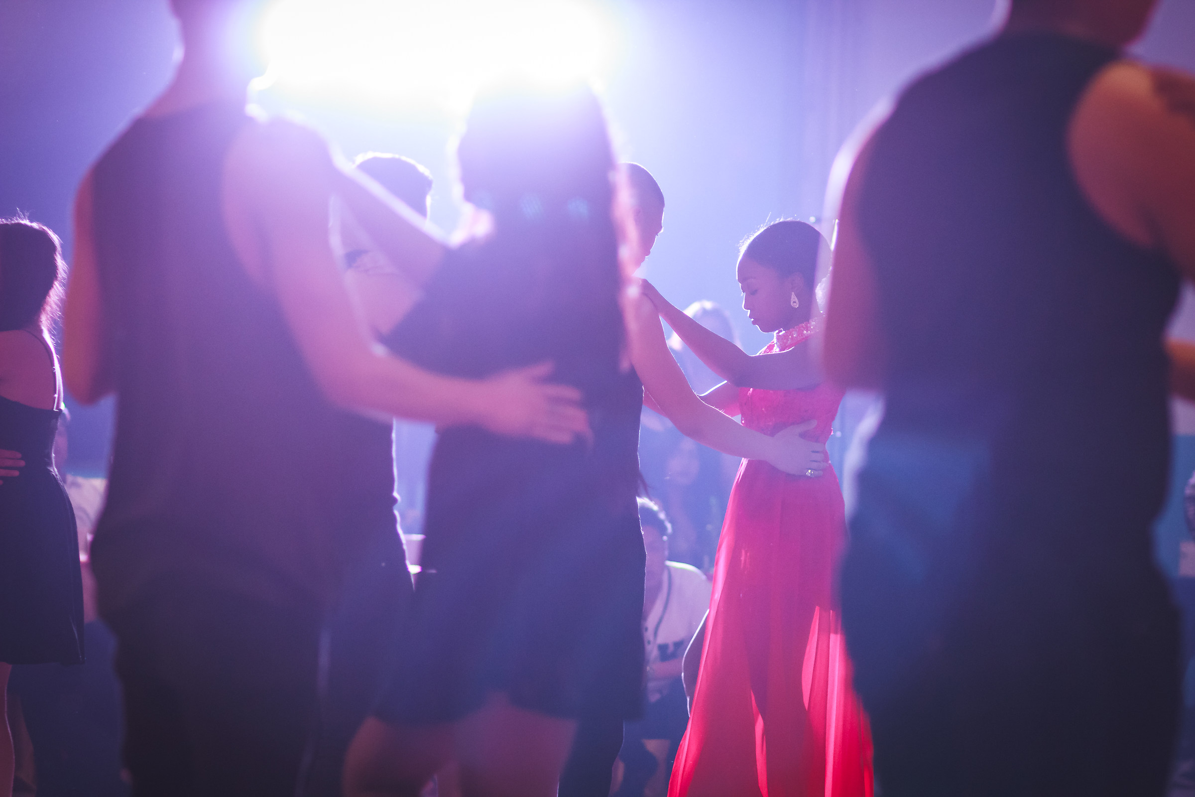 Dancing under the lights