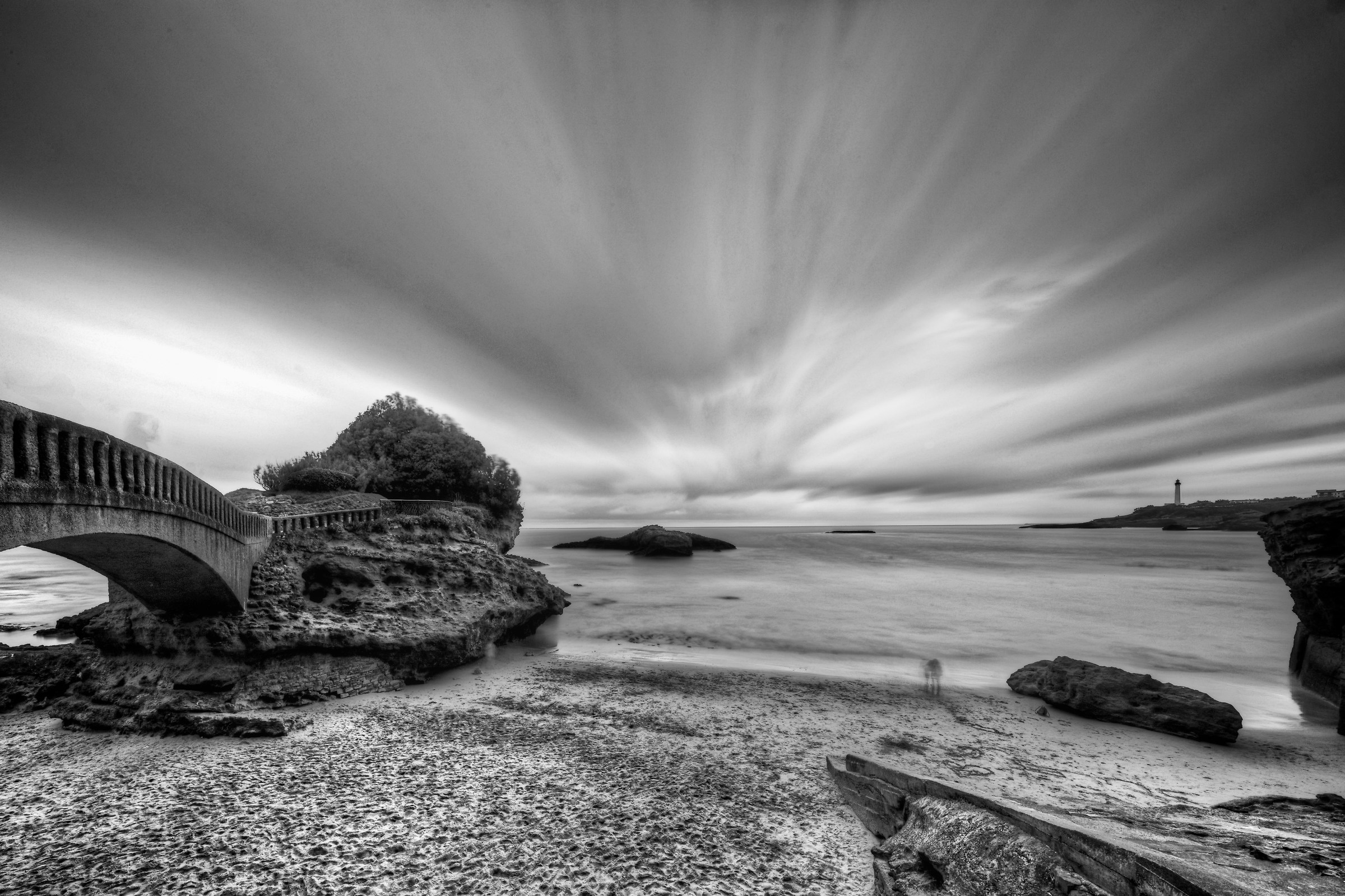 Minaccia di temporale a Biarritz