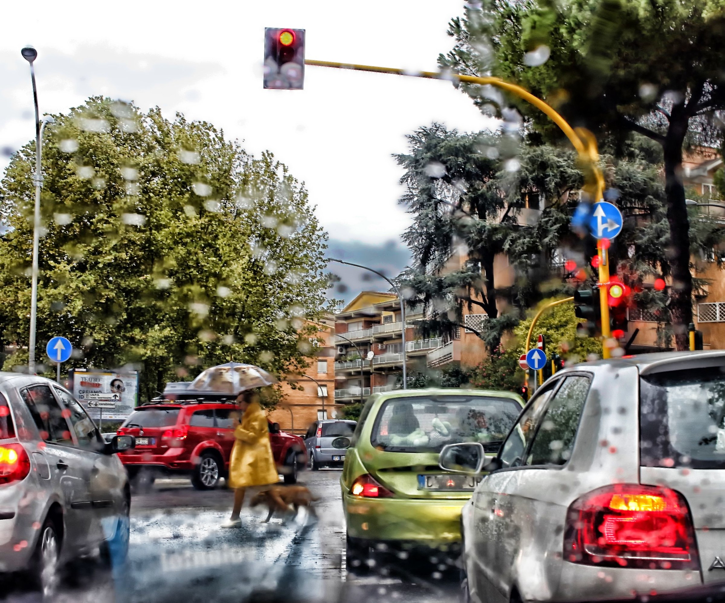 He seemed to want to rain