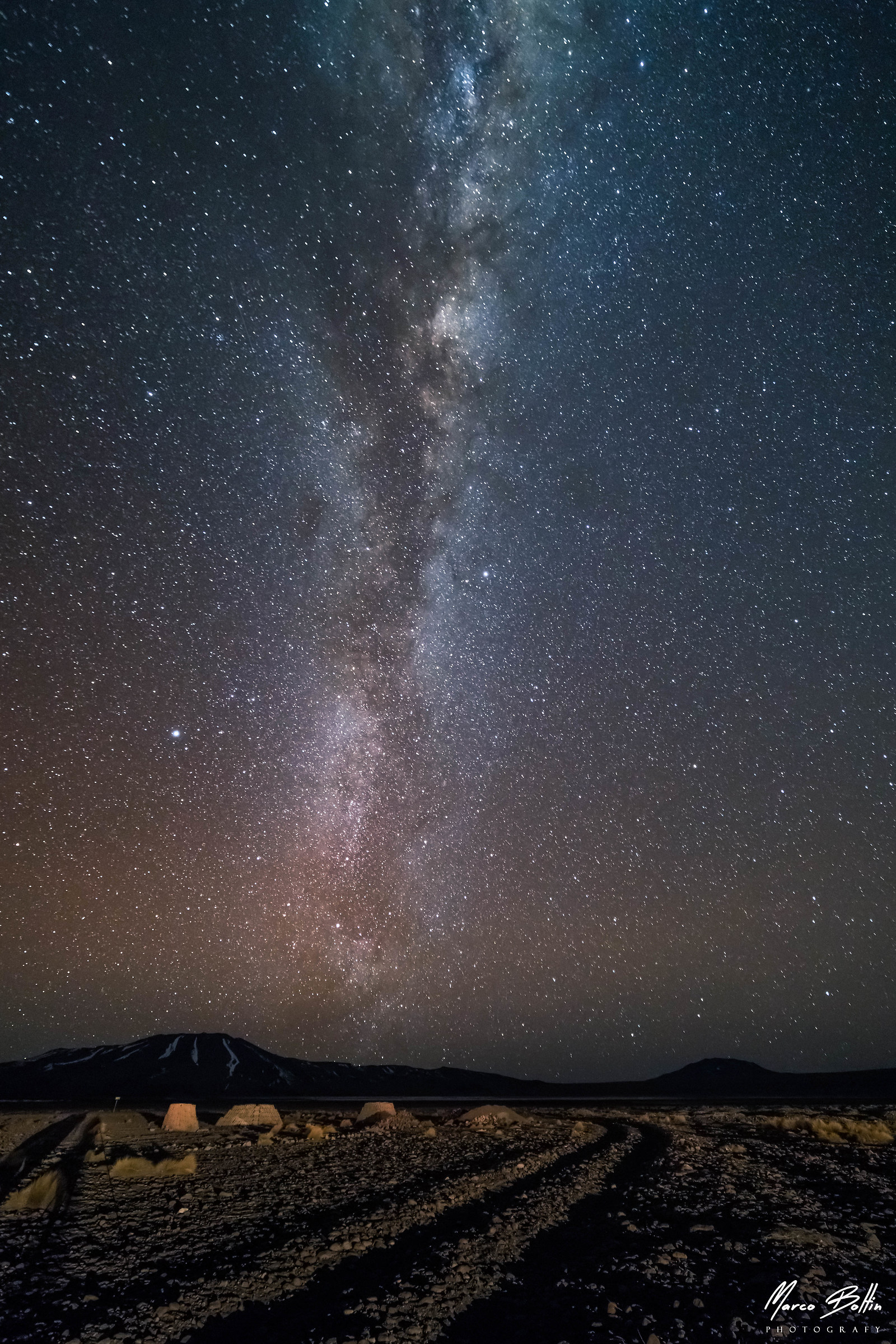 the Milky Way from Salar de Uyuni