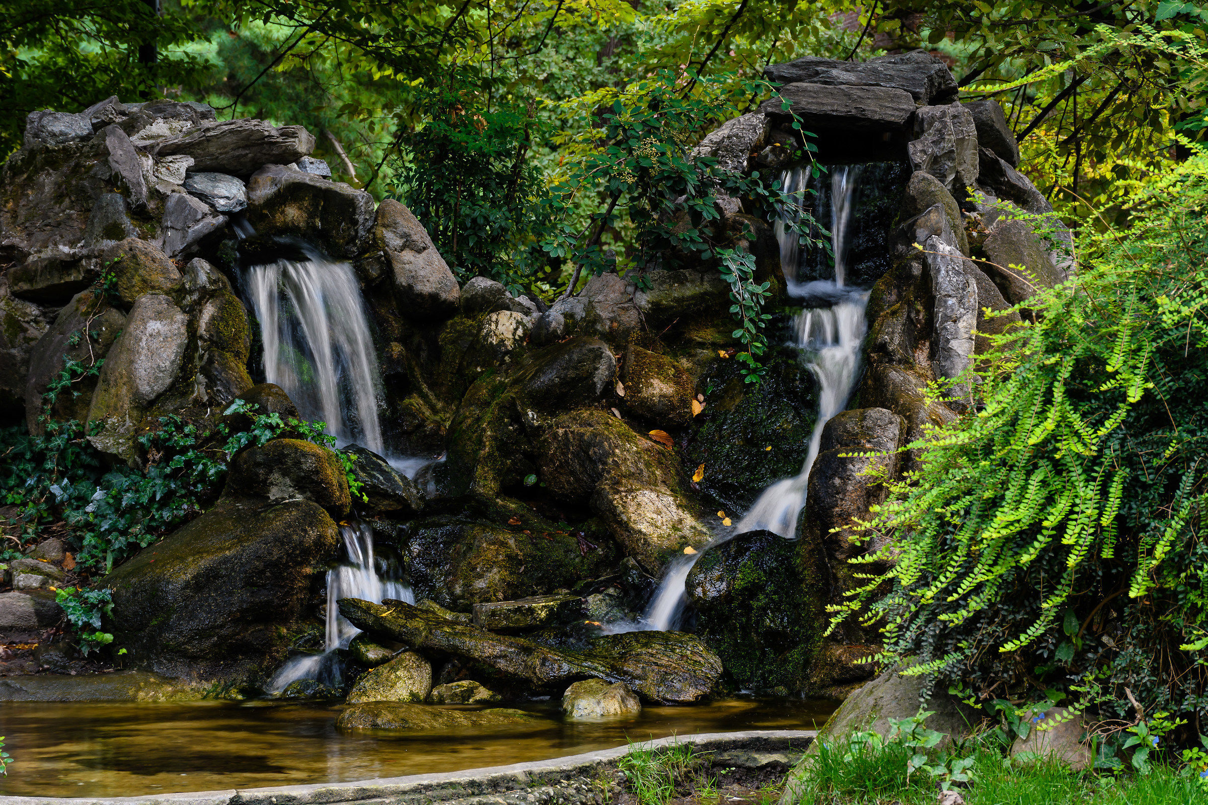 Parco Del Valentino - Cascata