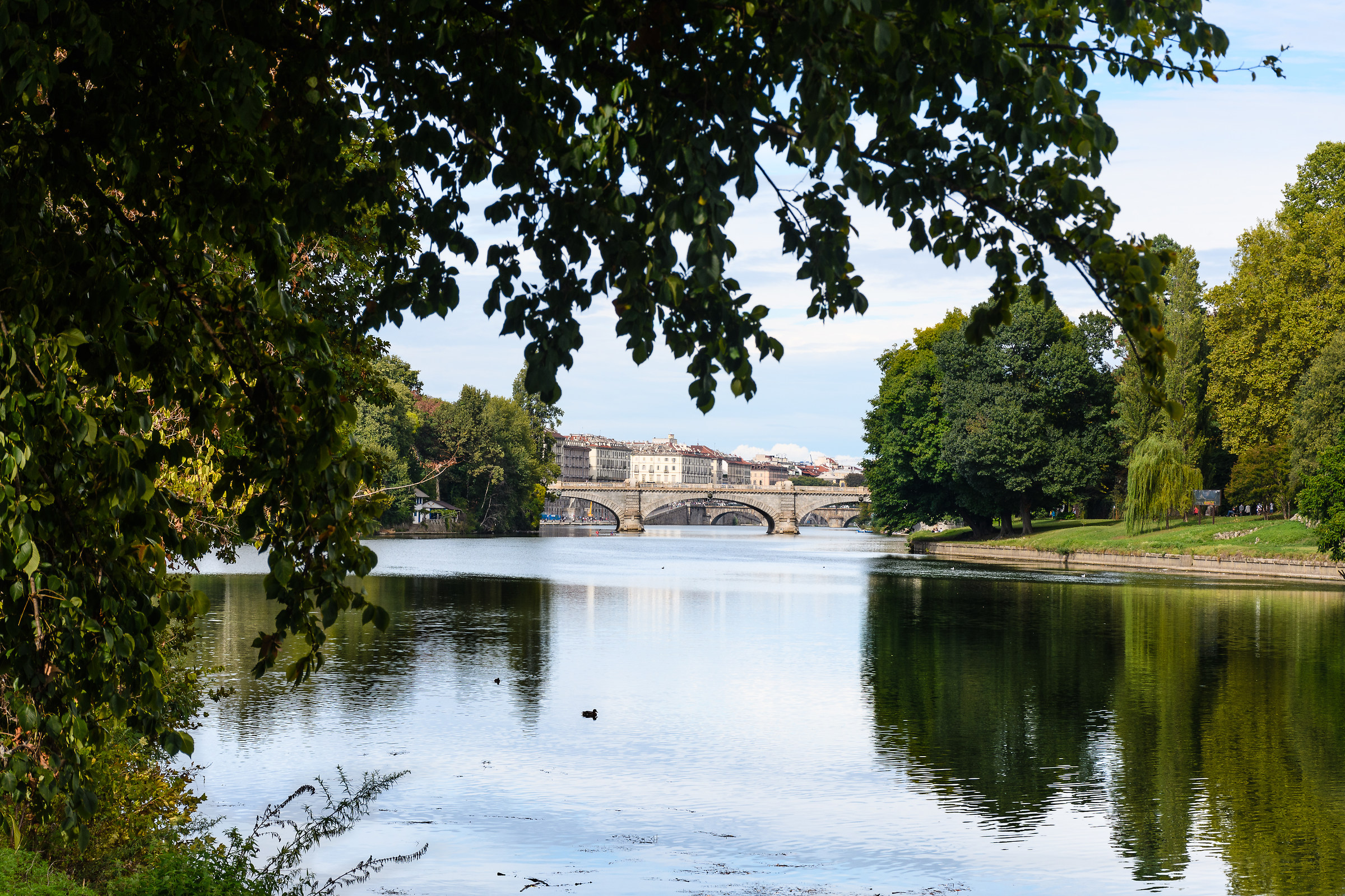 Fiume Po - Ponte Vittorio Emanuele I