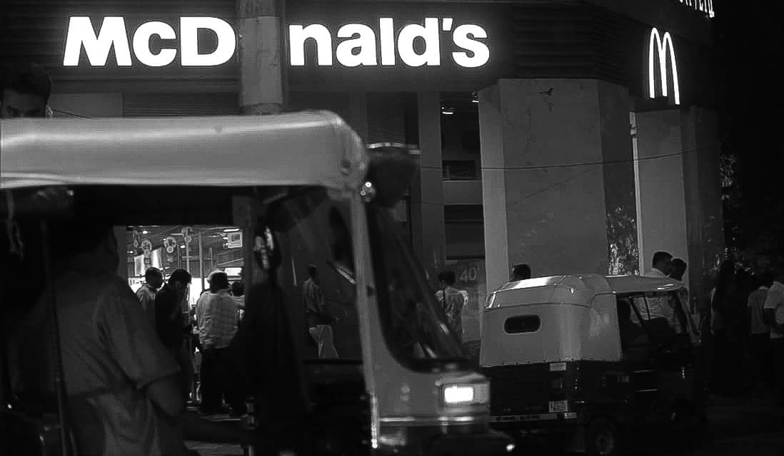 India .. Fast food also captures distant lands?