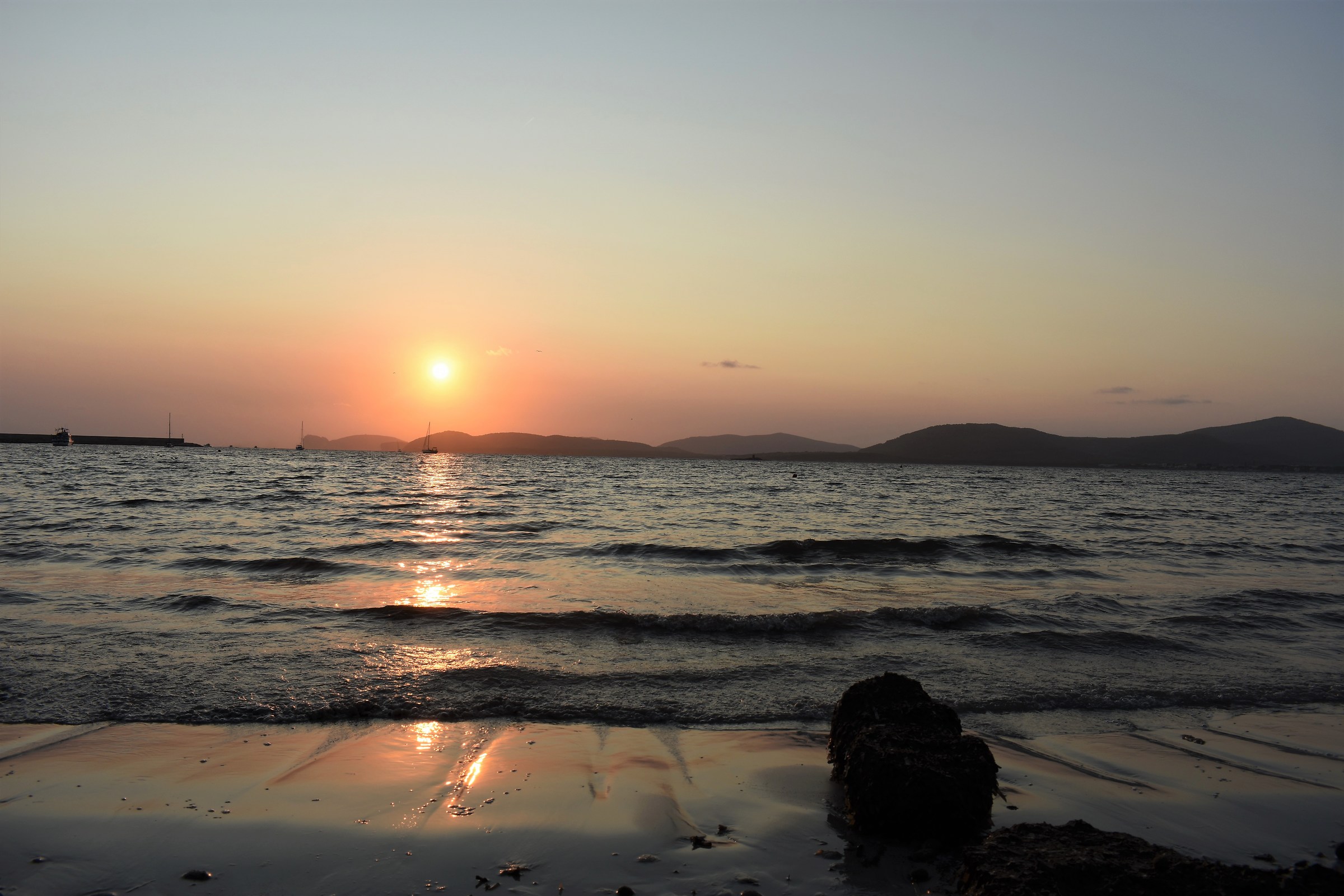 Sunset over Alghero