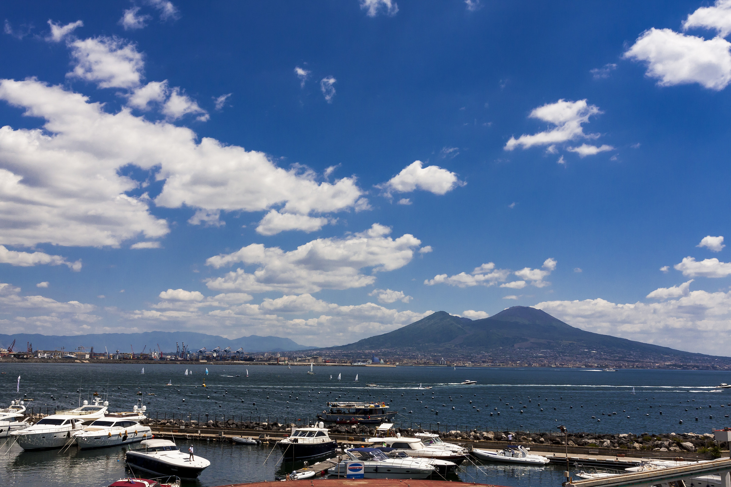 Naples and the Volcano