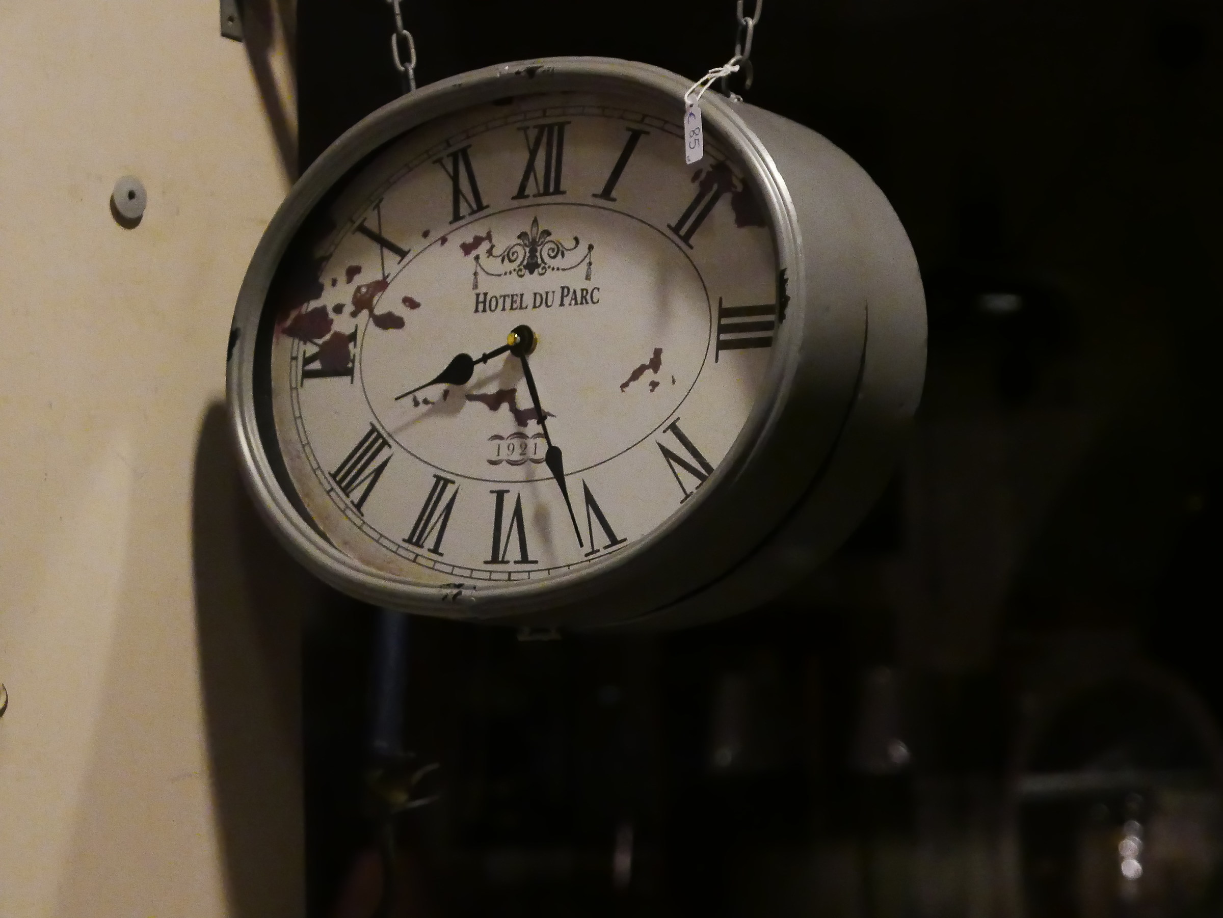 Orologio in boutique