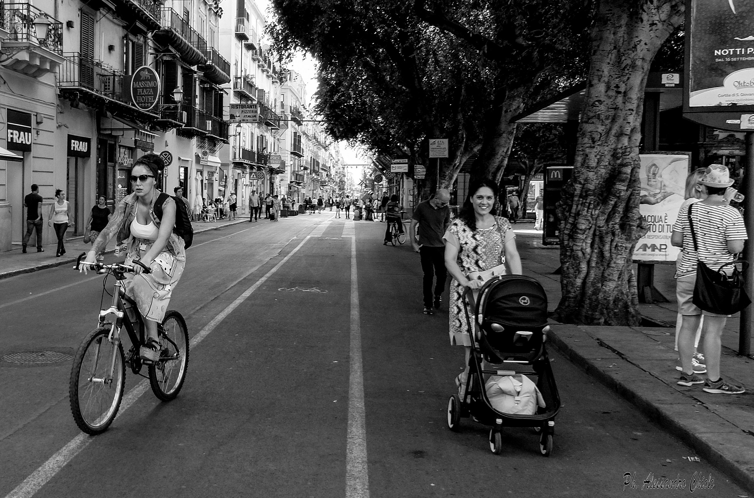 To who comes first ...