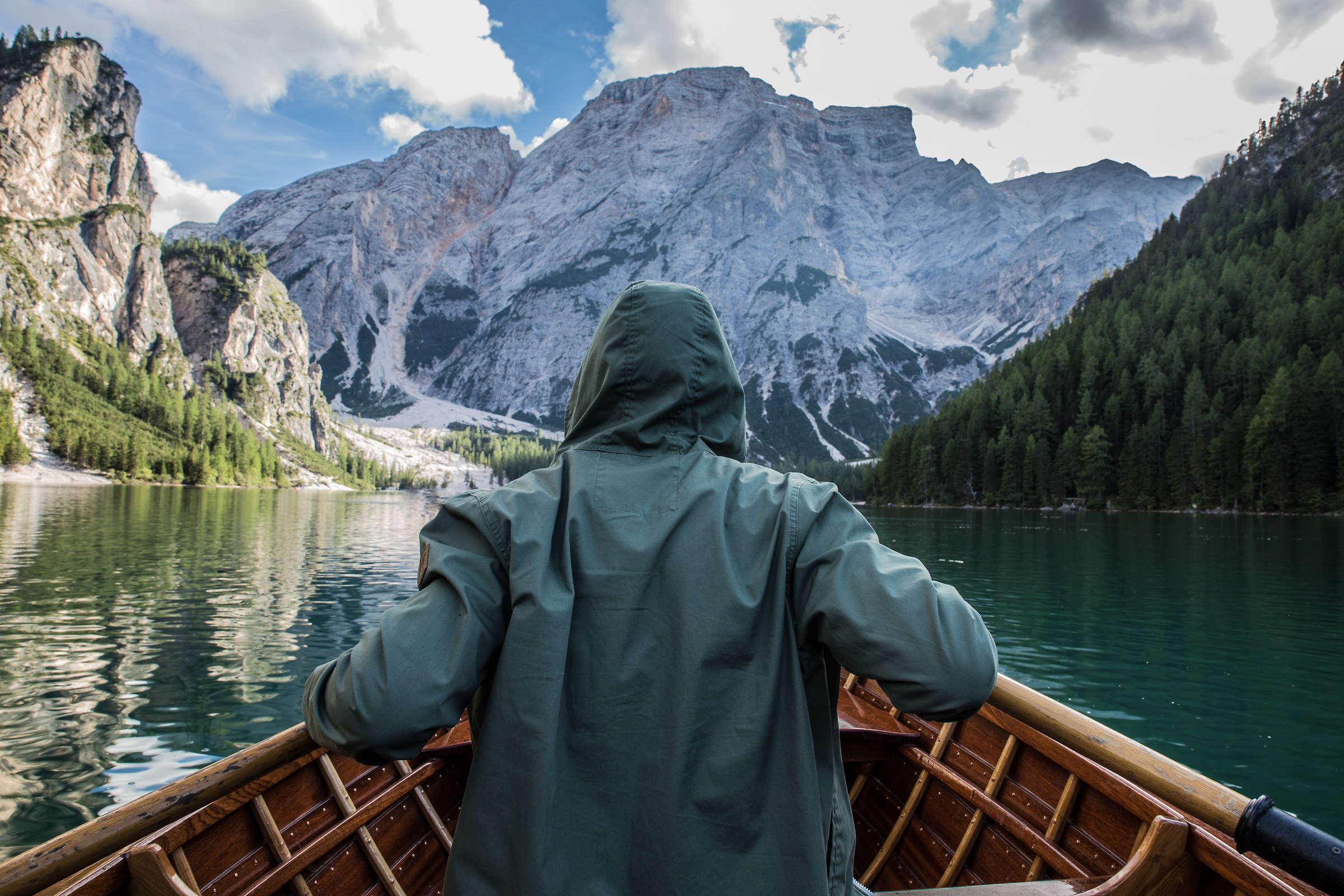 Lago di Braies remare