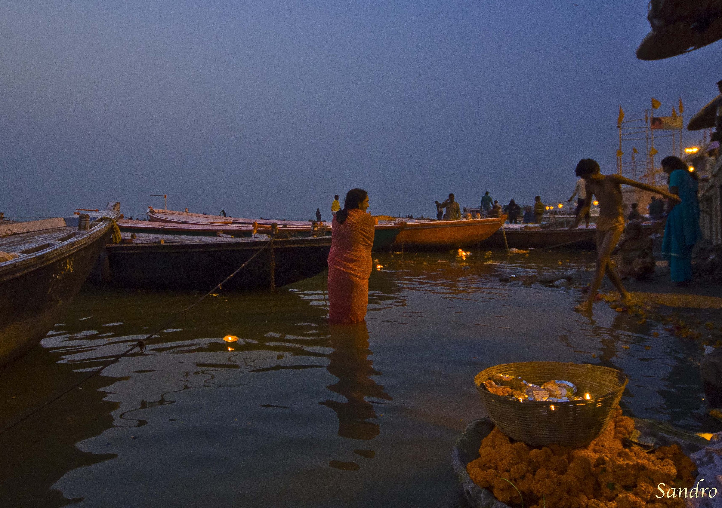 Morning at the Ganga