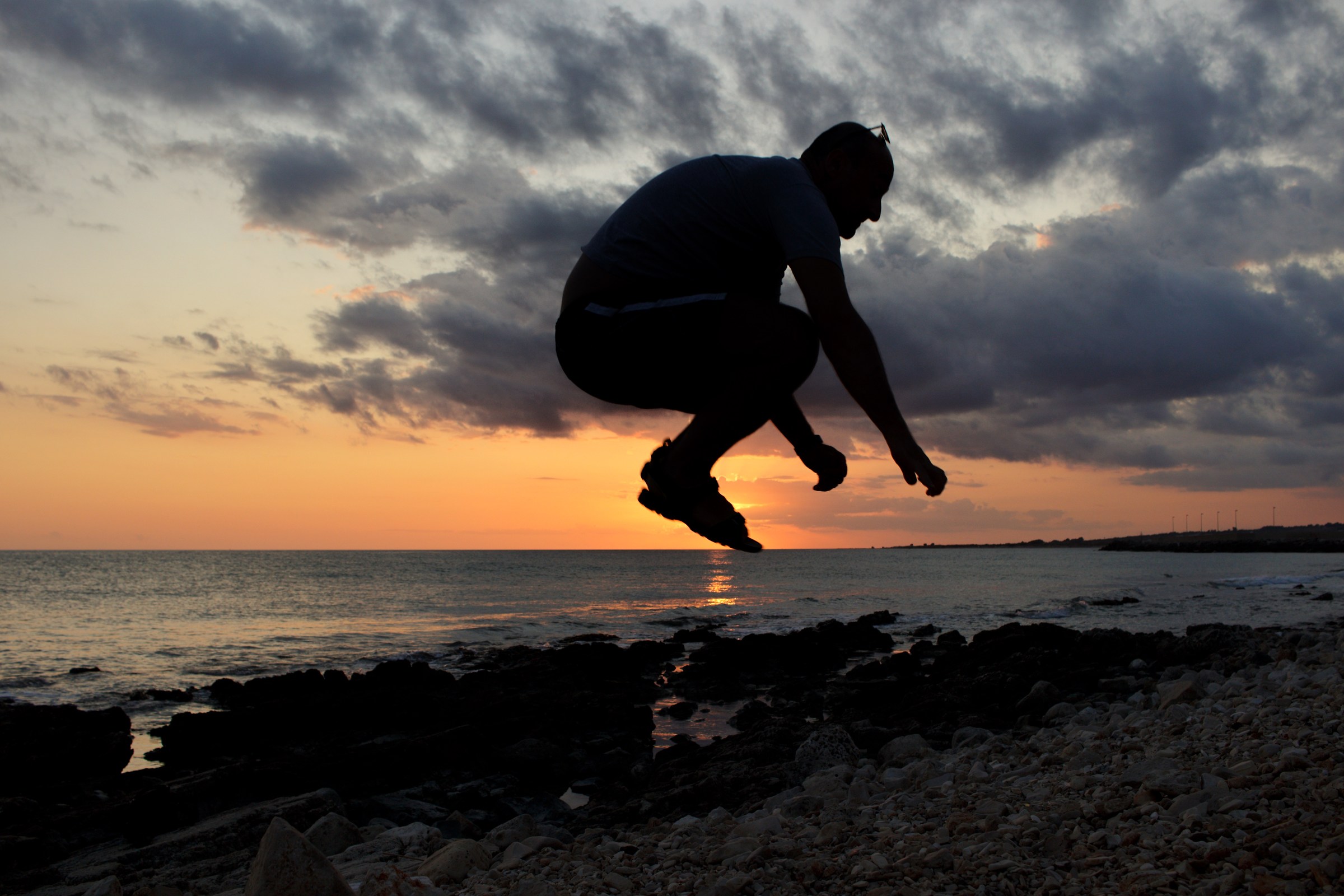In punta di piedi sull'orizzonte