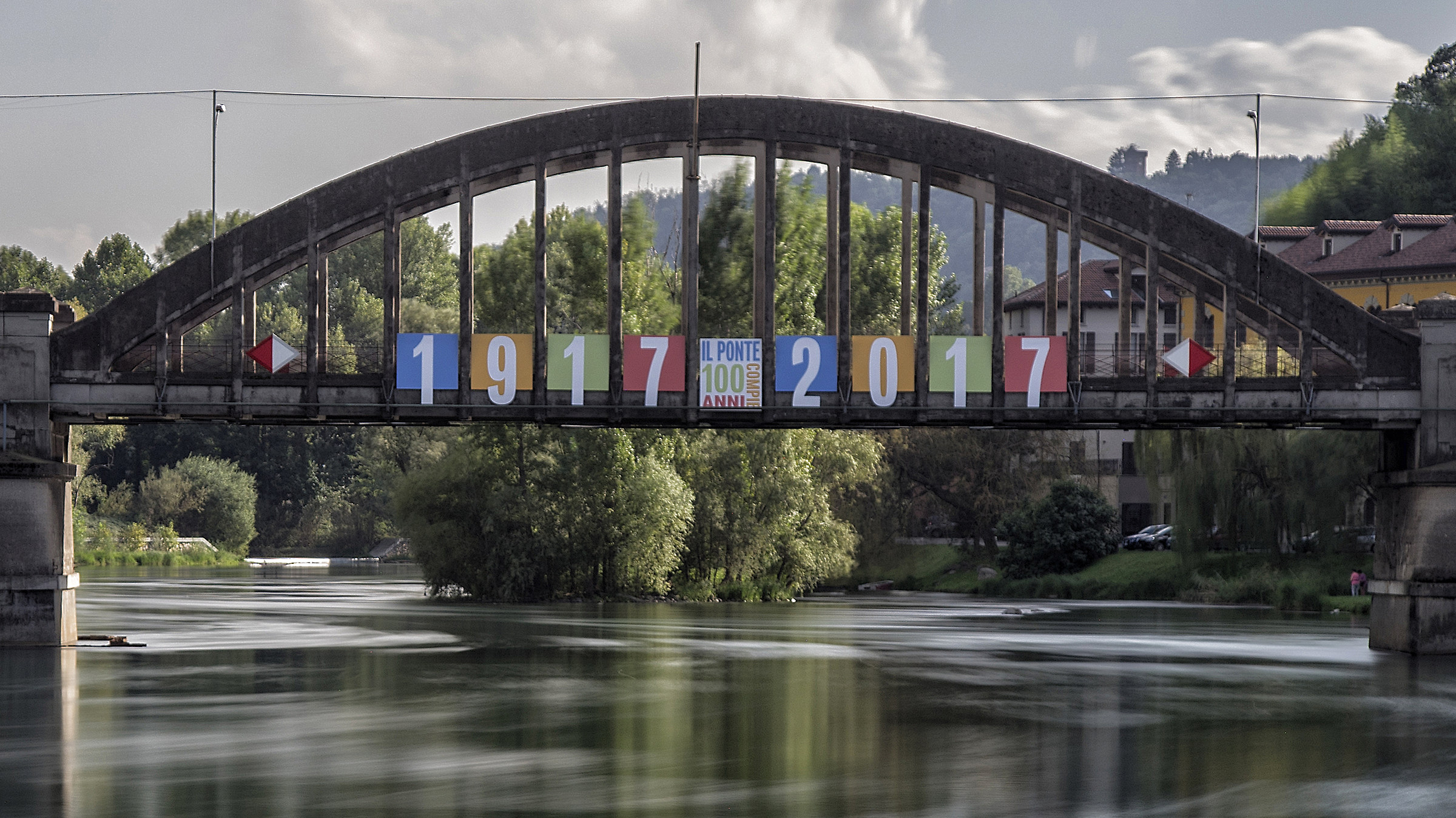 Brivio Bridge. 100 years
