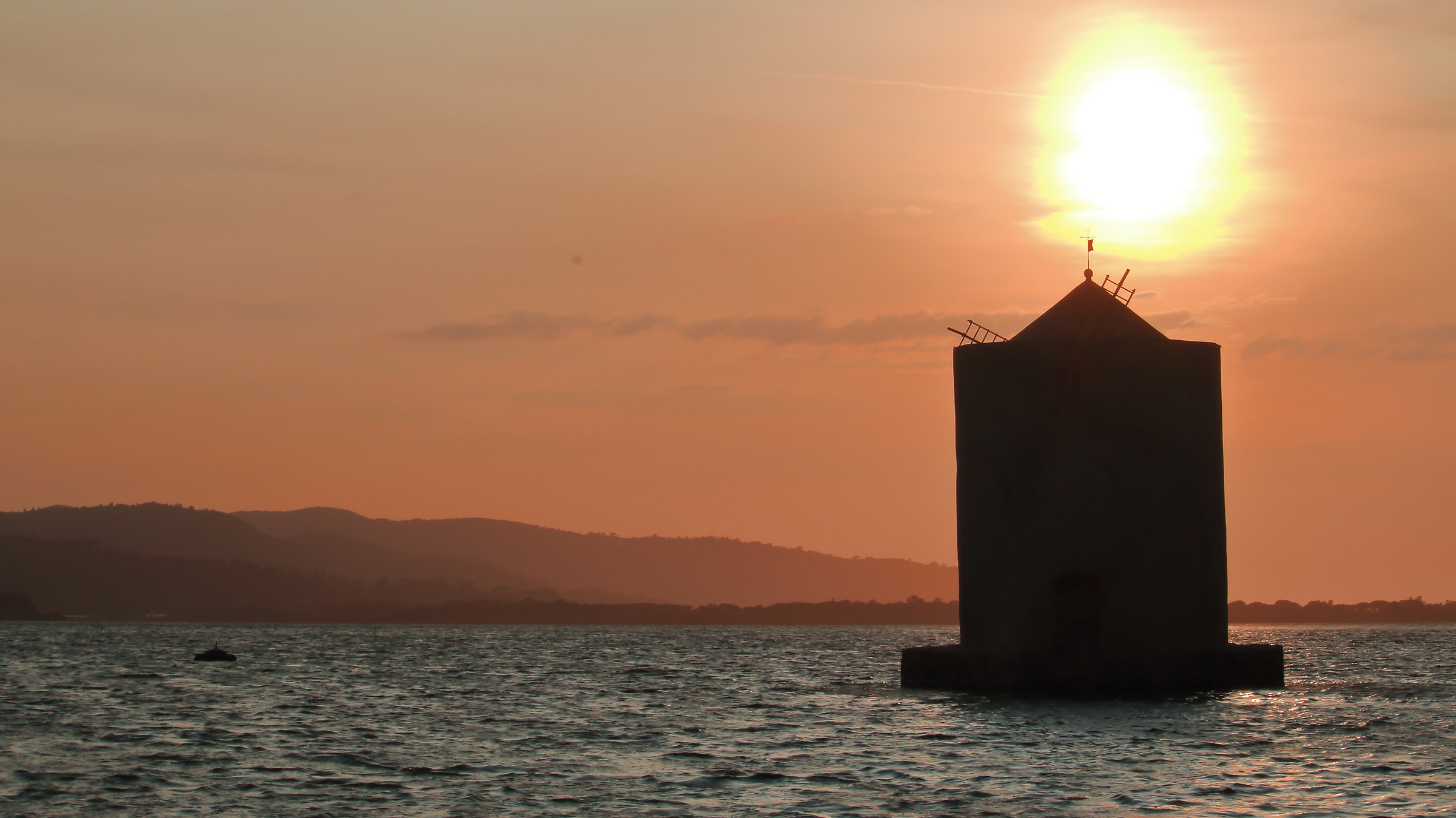 Tramonto ad Orbetello