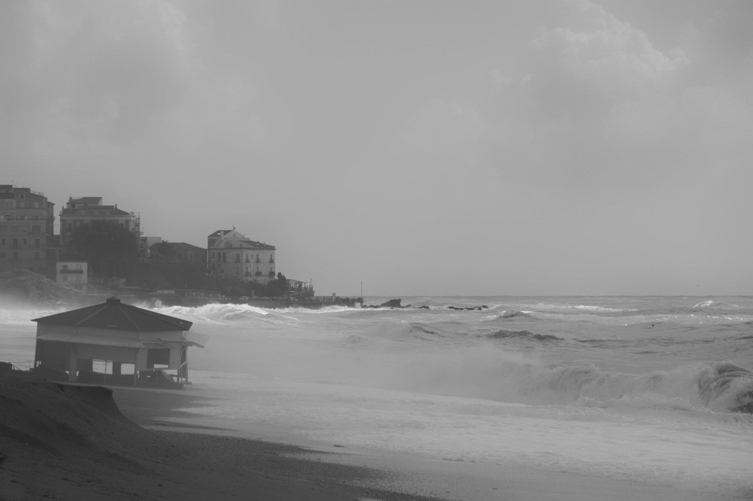 The sea often and sometimes takes