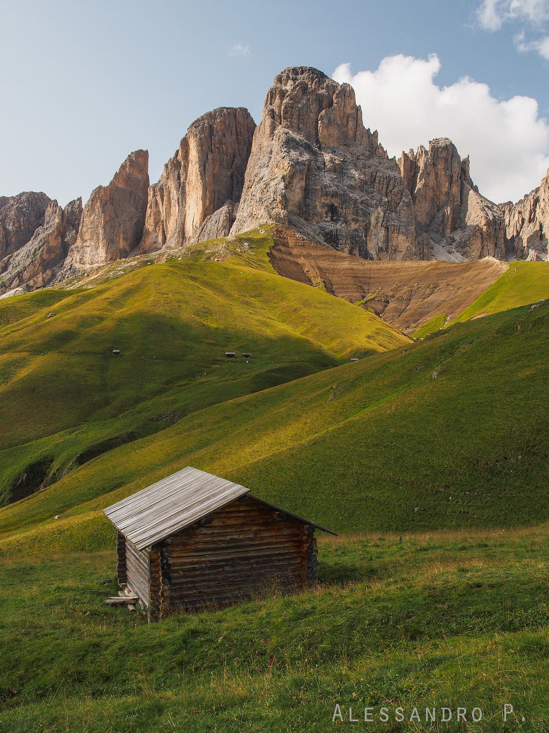 Sassolungo and Sassopiatto, Italy
