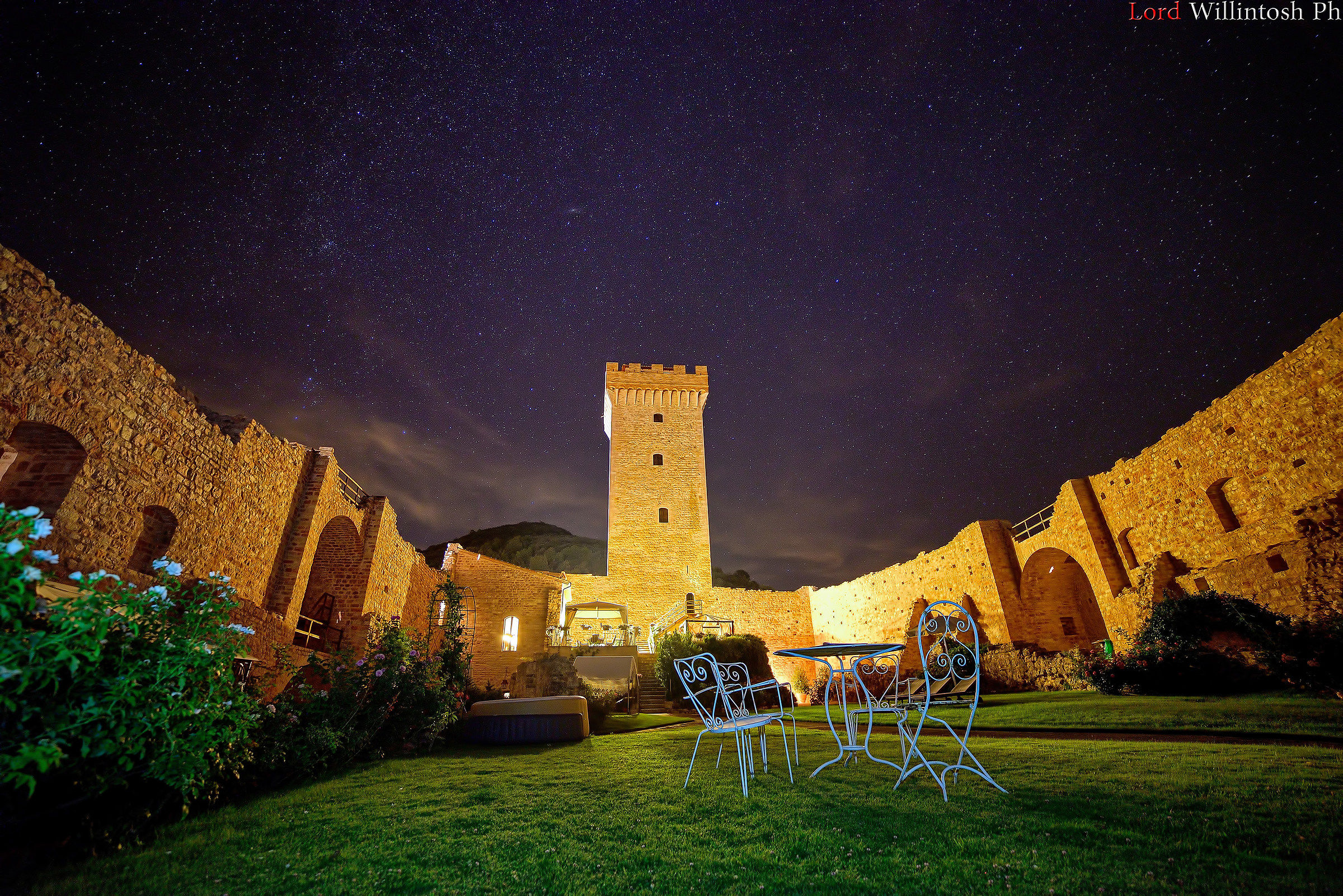 Rocca by night