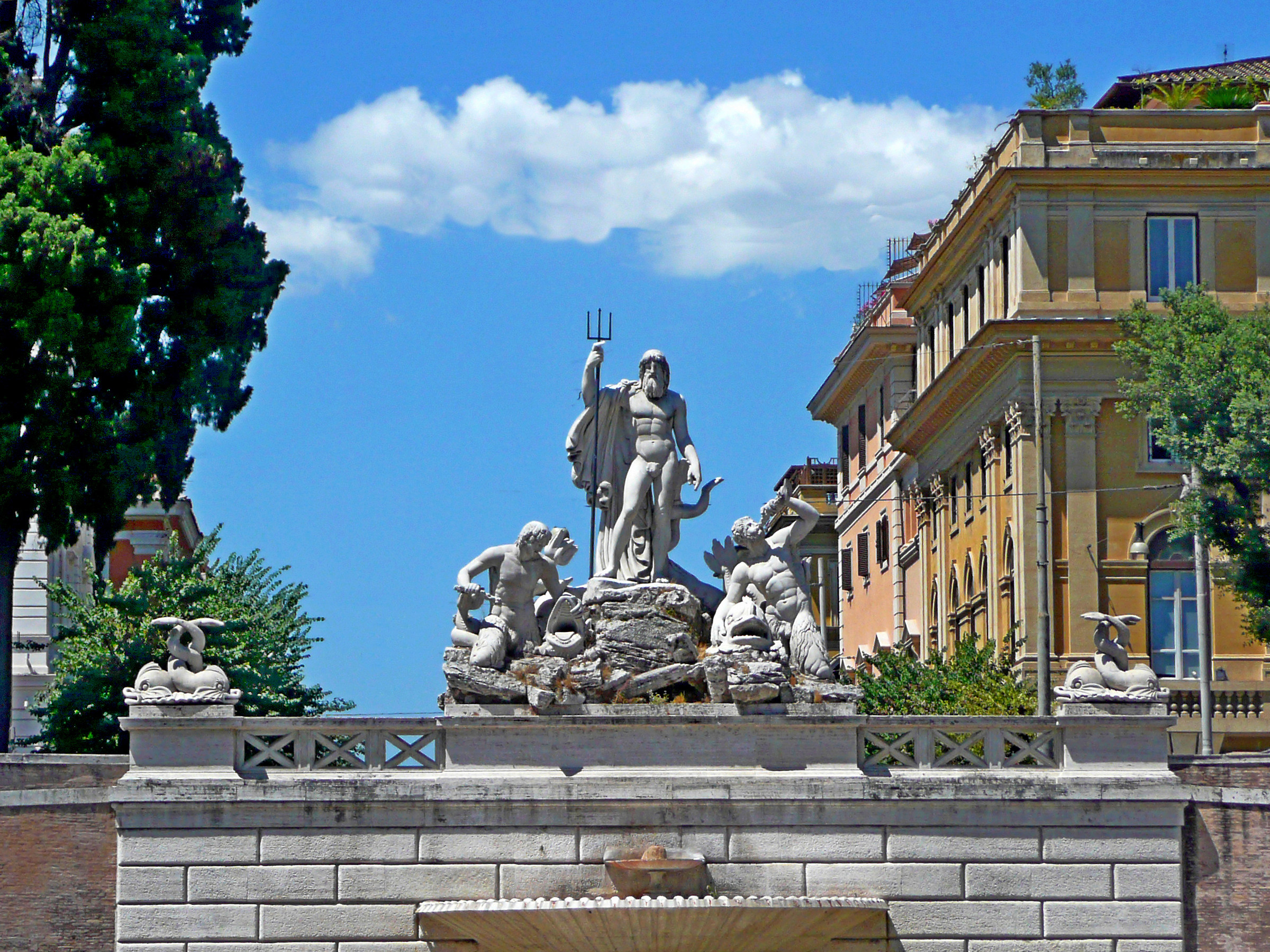 fountain of Neptune - Rome